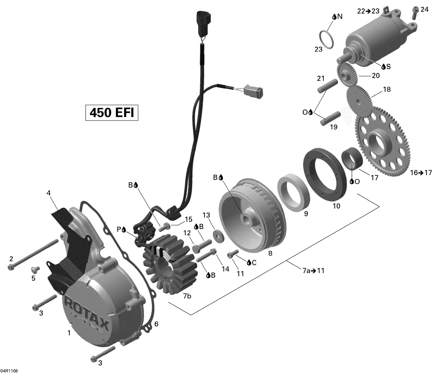 03- Magneto And Electric Starter