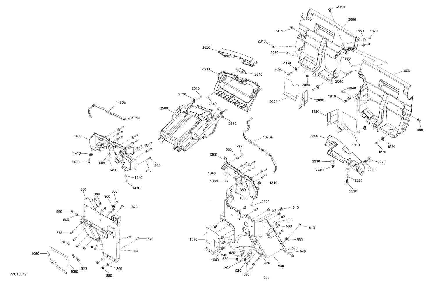 09- Cab Interior Commander - Upper Section