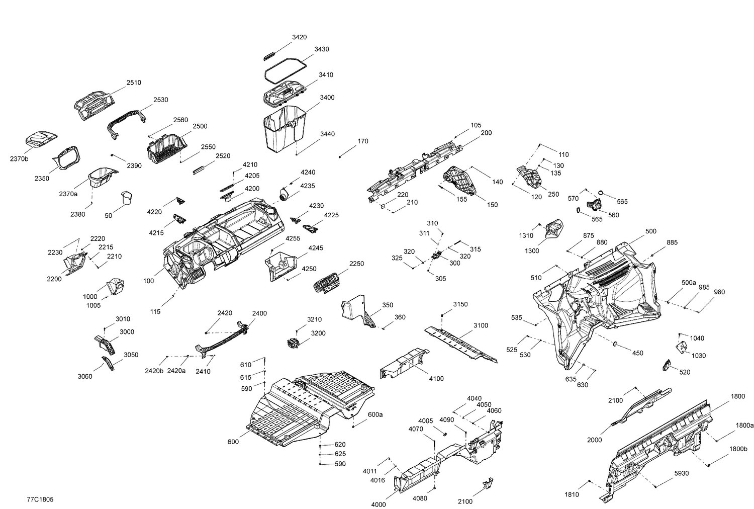 09- Cab Interior Defender Non MAX - Package CAB