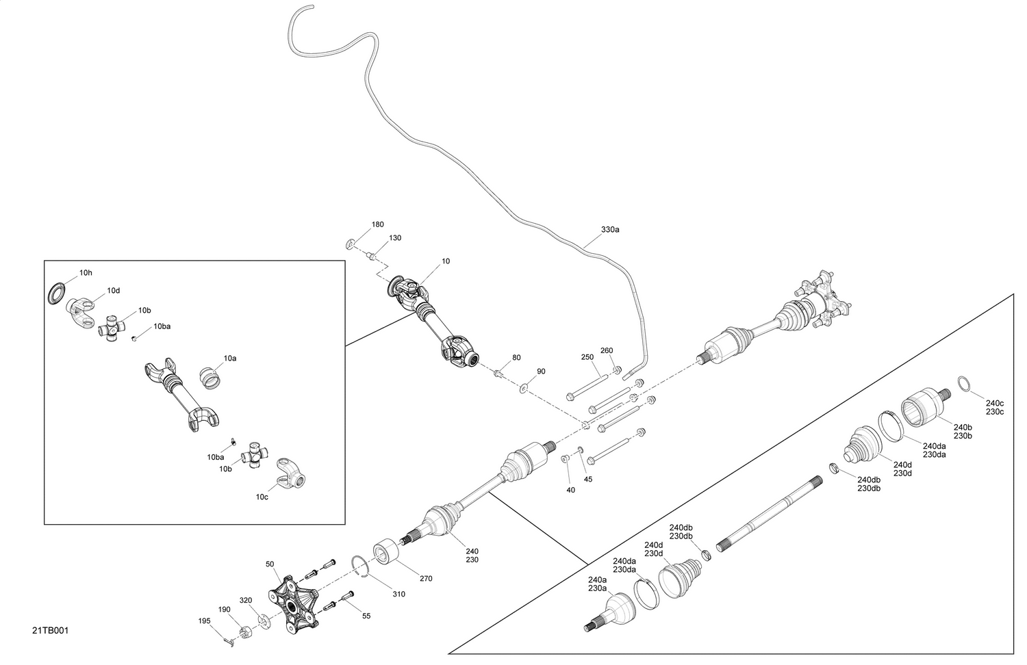 04- Drive - Rear - Common Parts