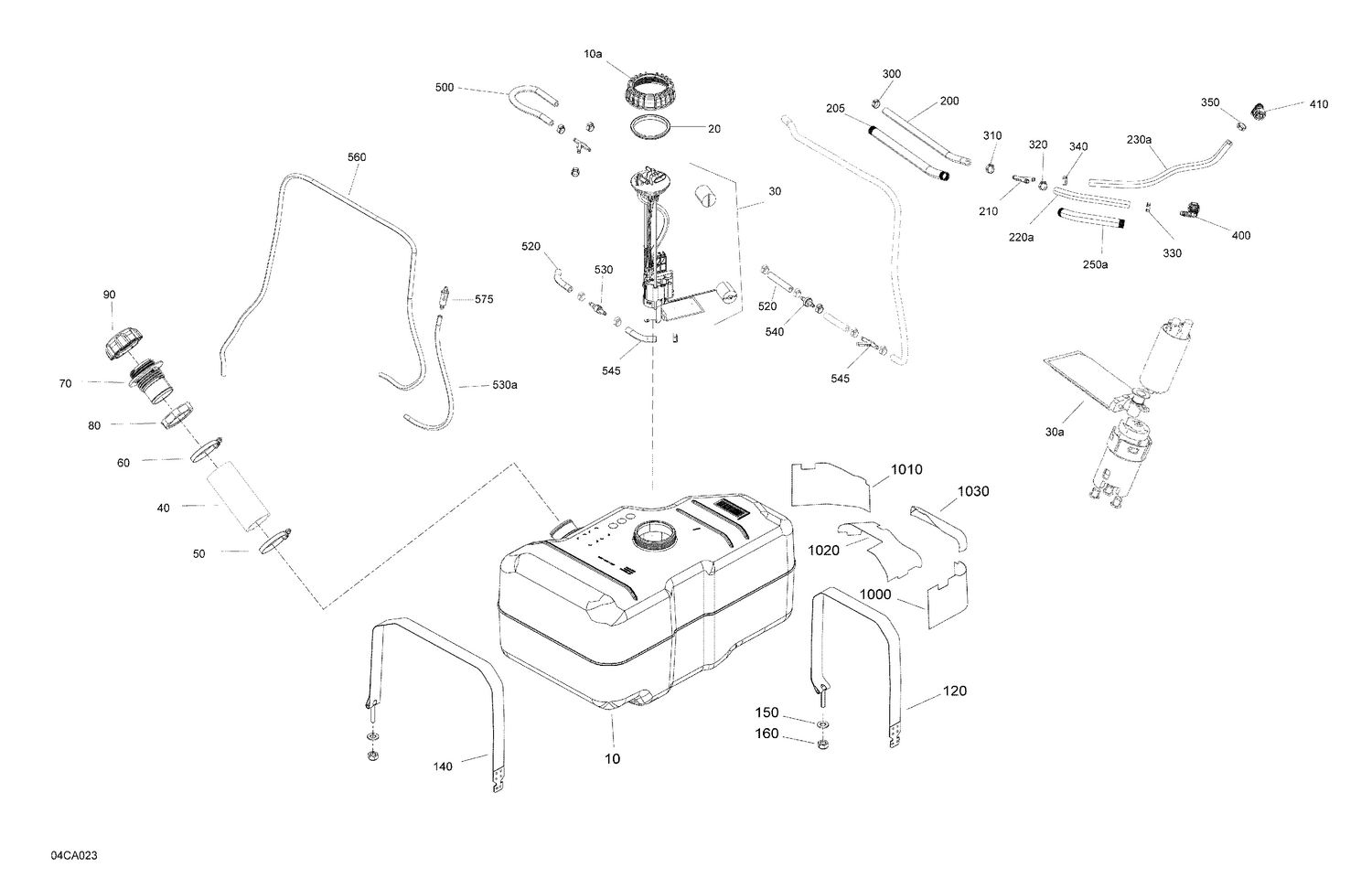 02- Engine - Fuel - NO EVAP System