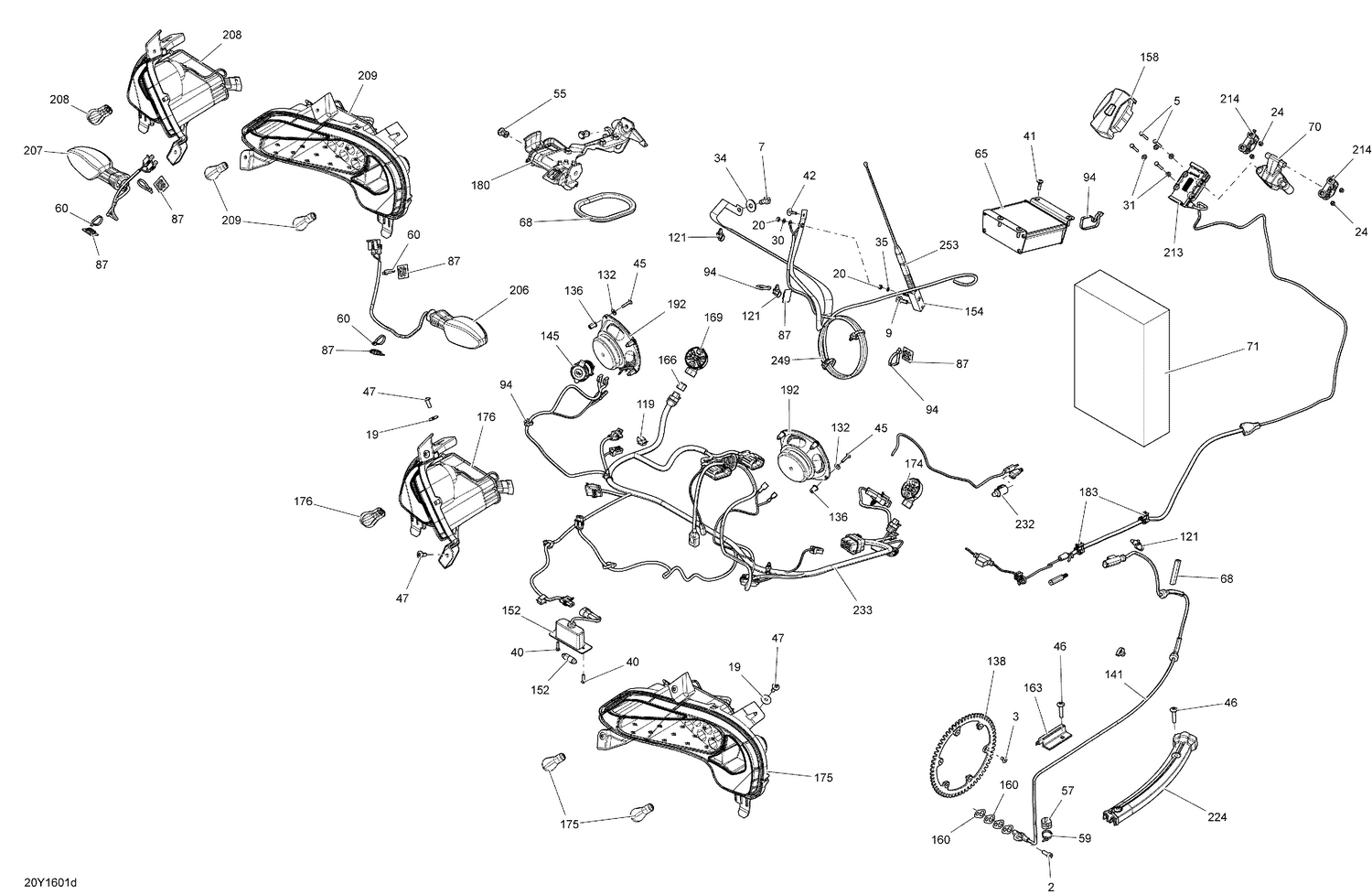 10- Electrical System - Tail Light And Accessories