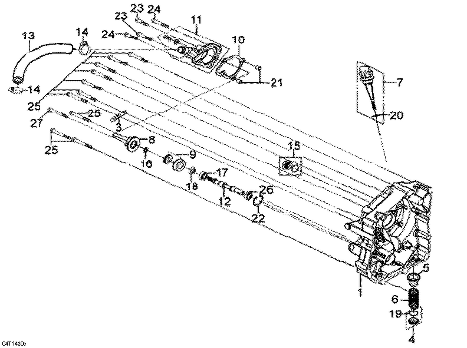 03- Magneto Cover and Water Pump