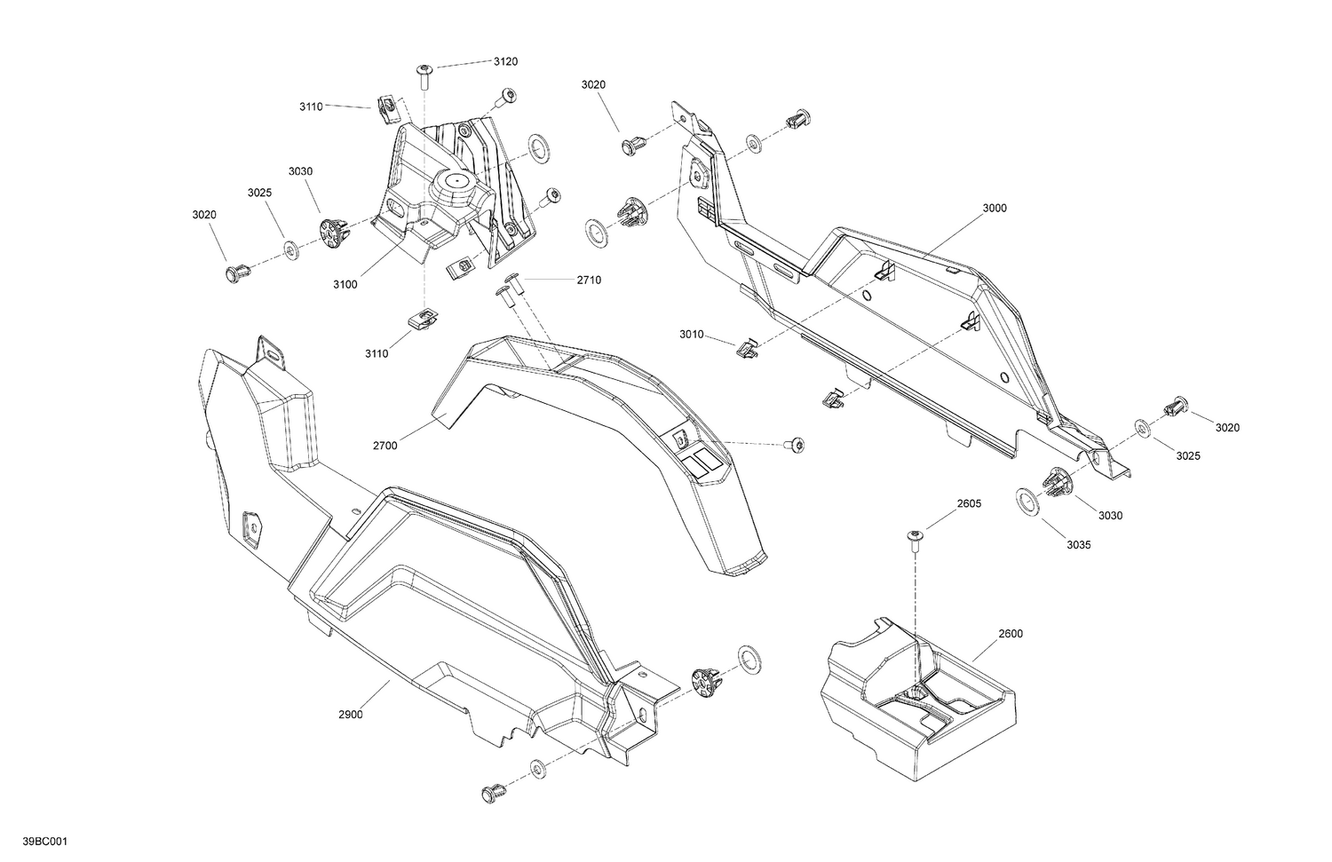 07- Cab Interior - Center Console