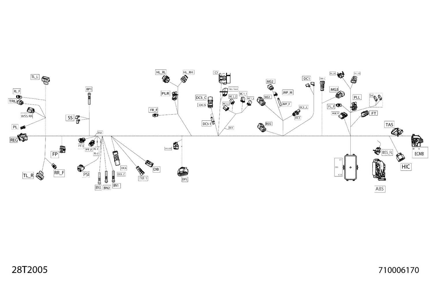 10- Main Harness - 710006170 - STD - PRO