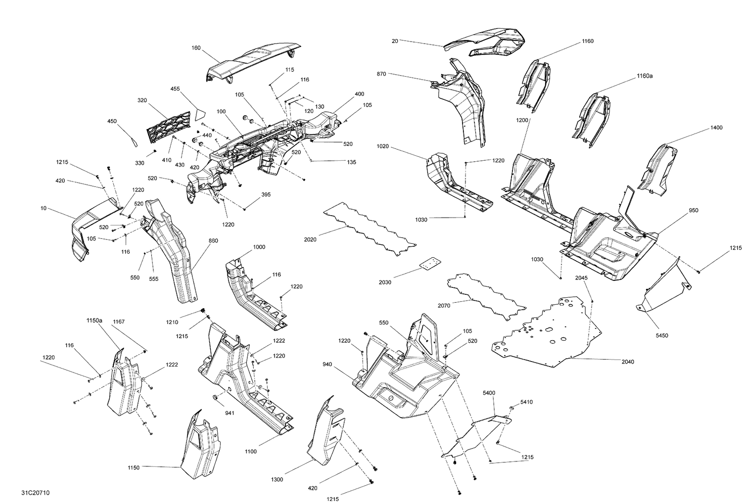 09- Body - Front - Side Section