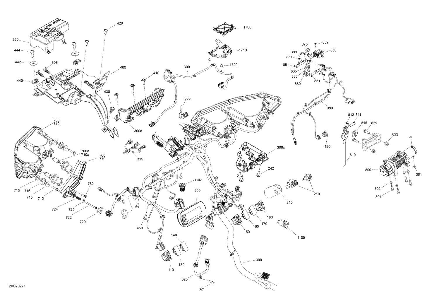 10- Electric - System - Front Section - Mossy Oak Edition