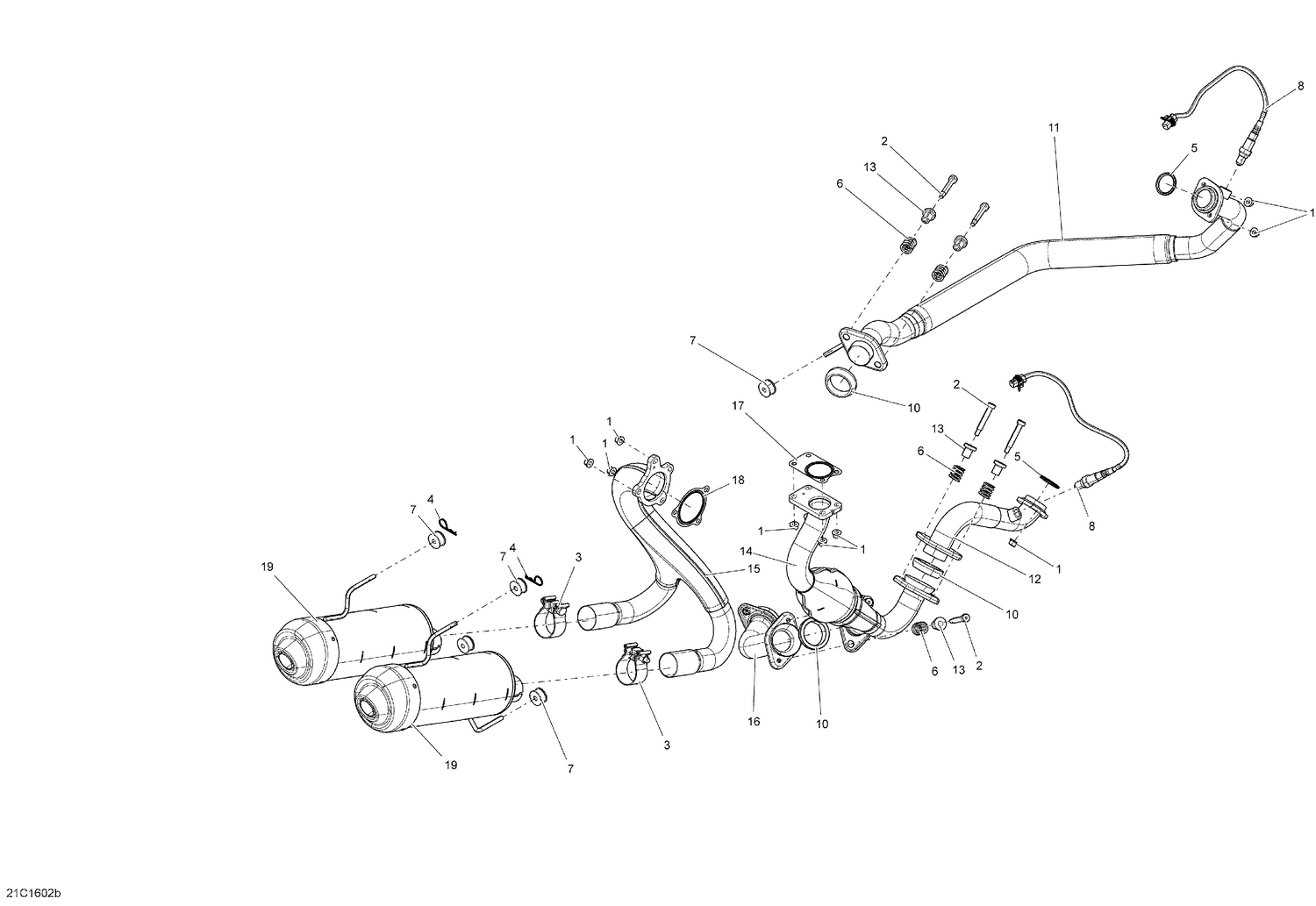 01- Exhaust System - Turbo