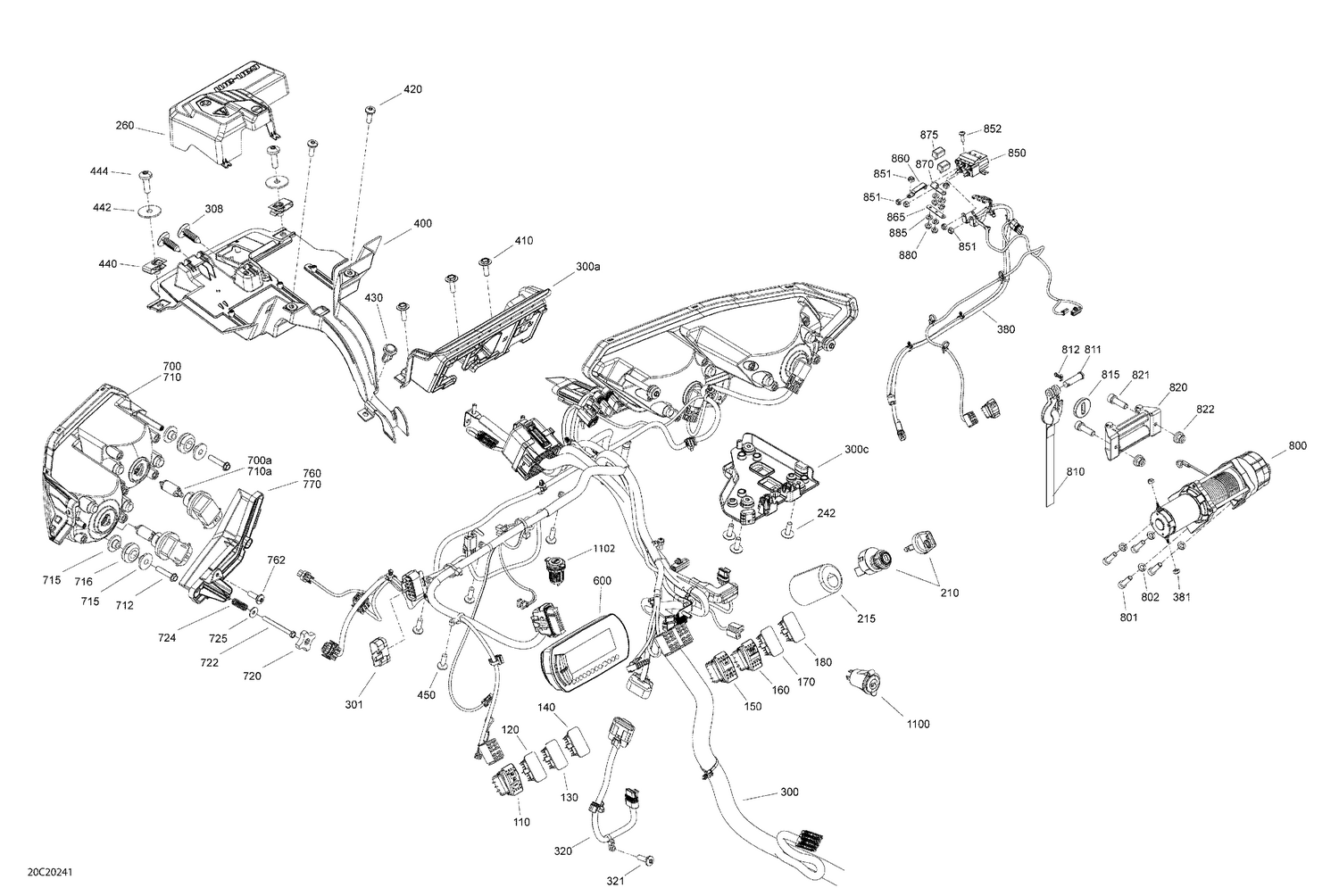 10- Electric - System - Front Section - BASE - DPS - XT