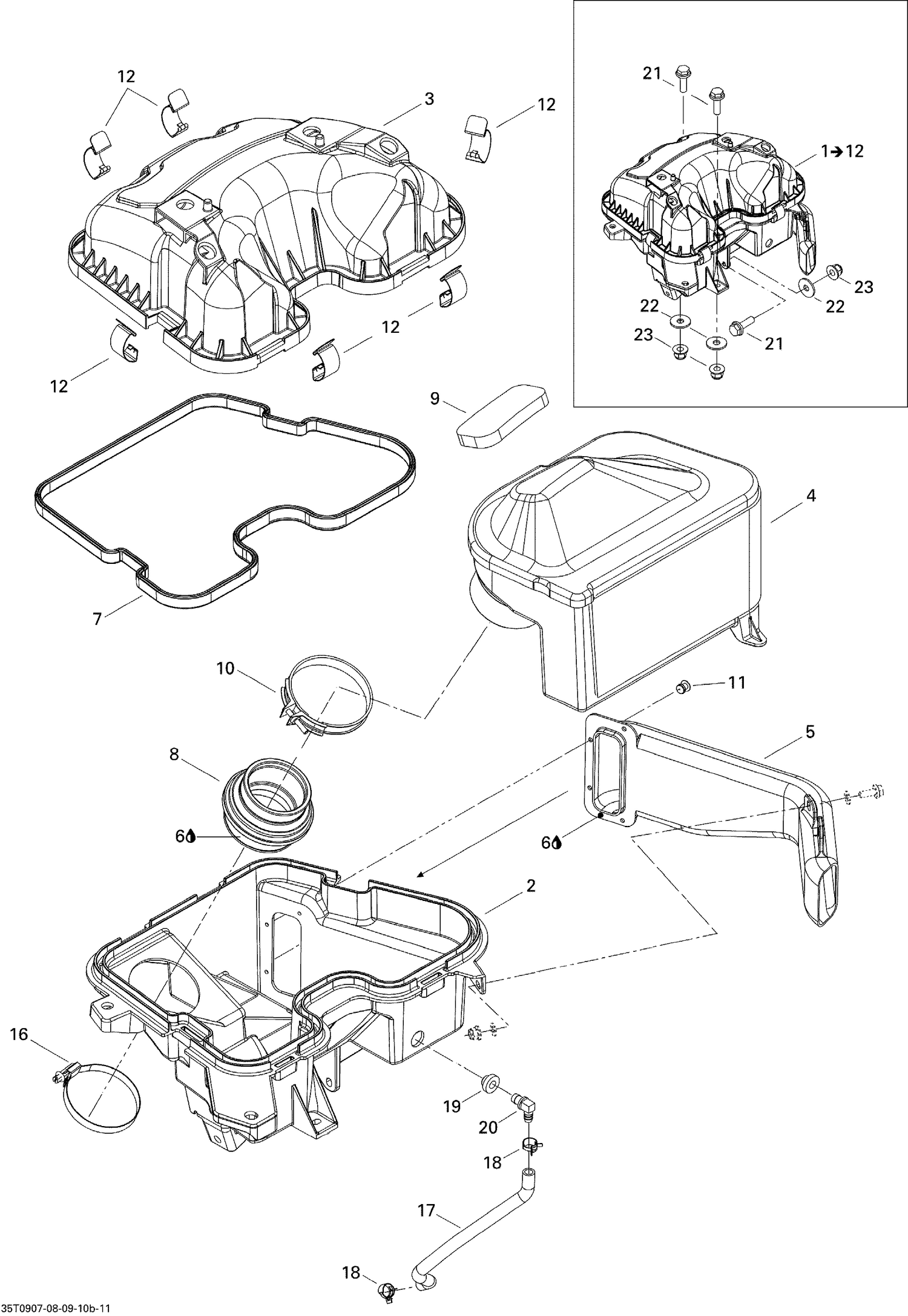 02- Air Intake Silencer