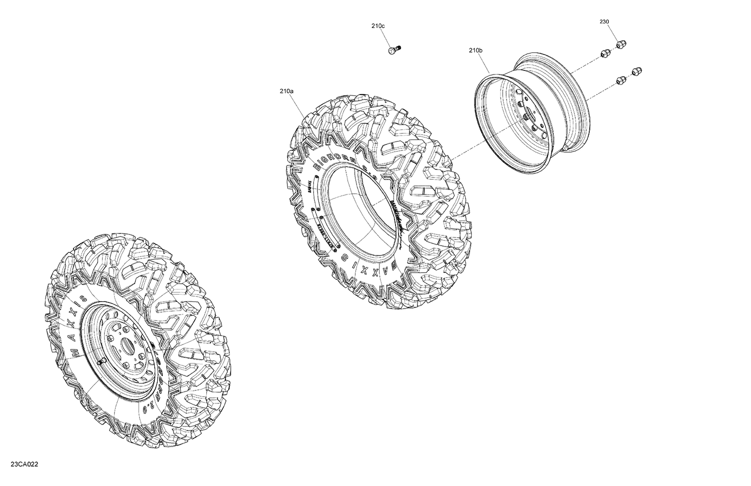 04- Drive - Front Wheels - BASE