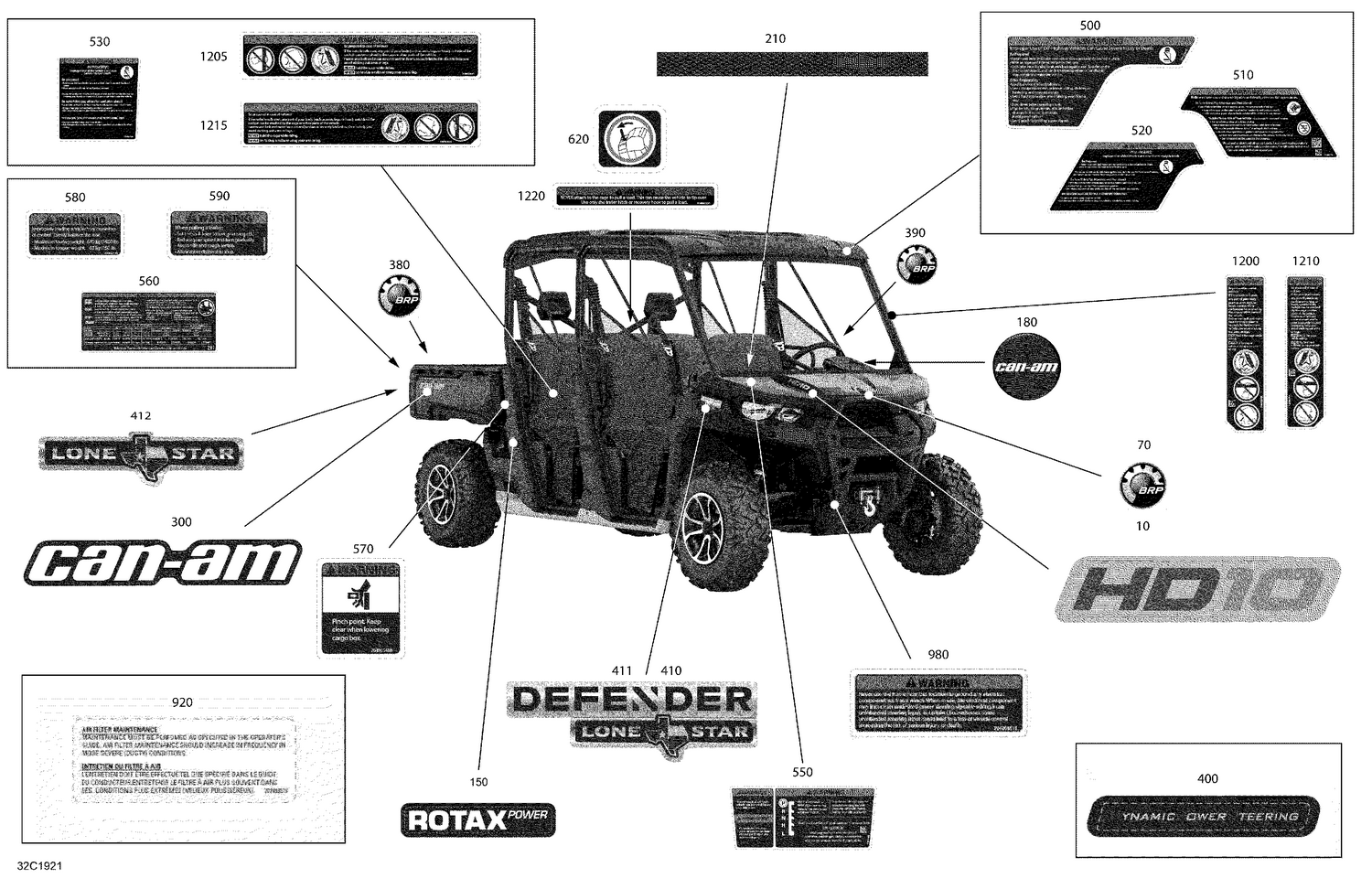 09- Decals - HD10 - Lone Star Edition