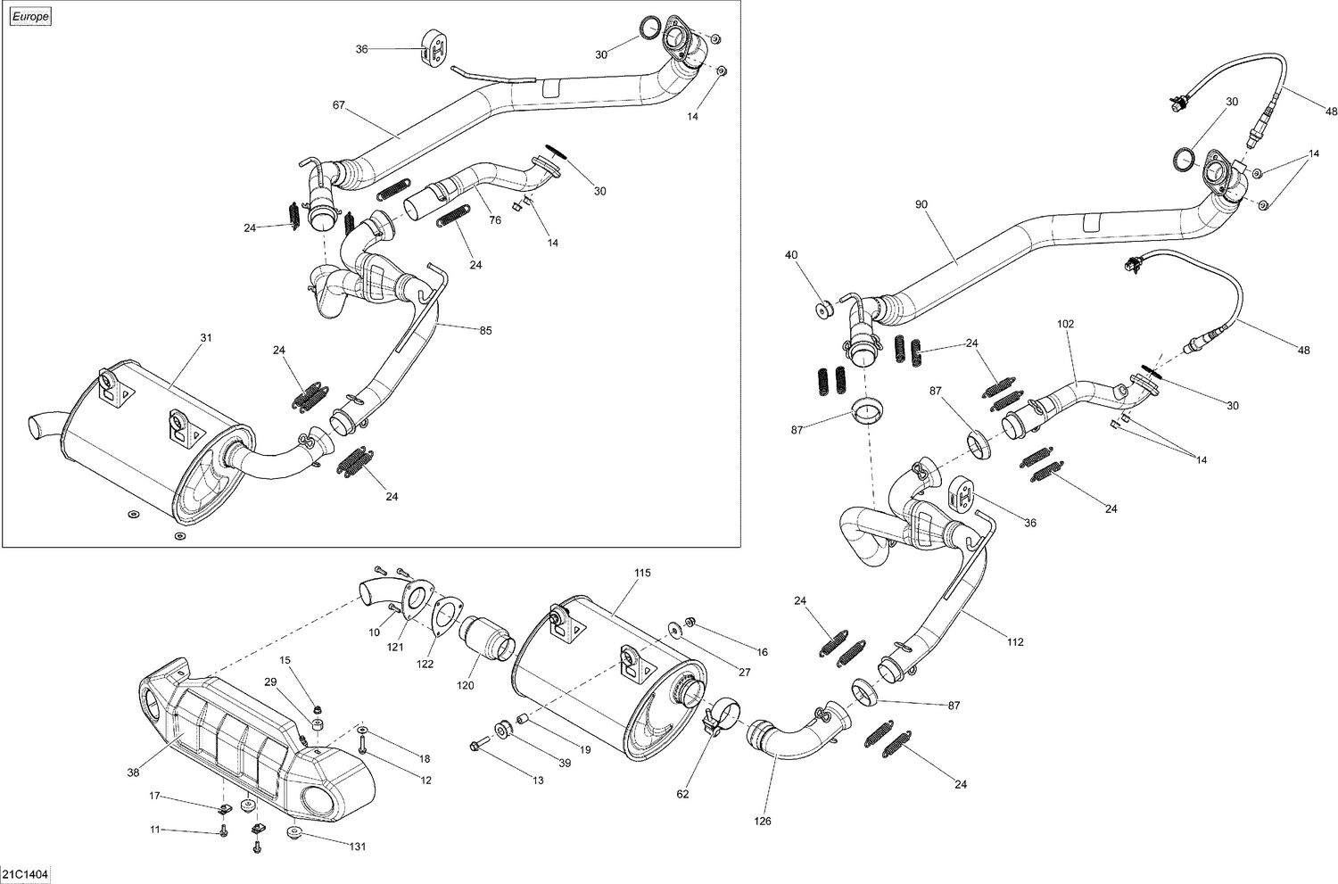 01- Exhaust System _21C1404