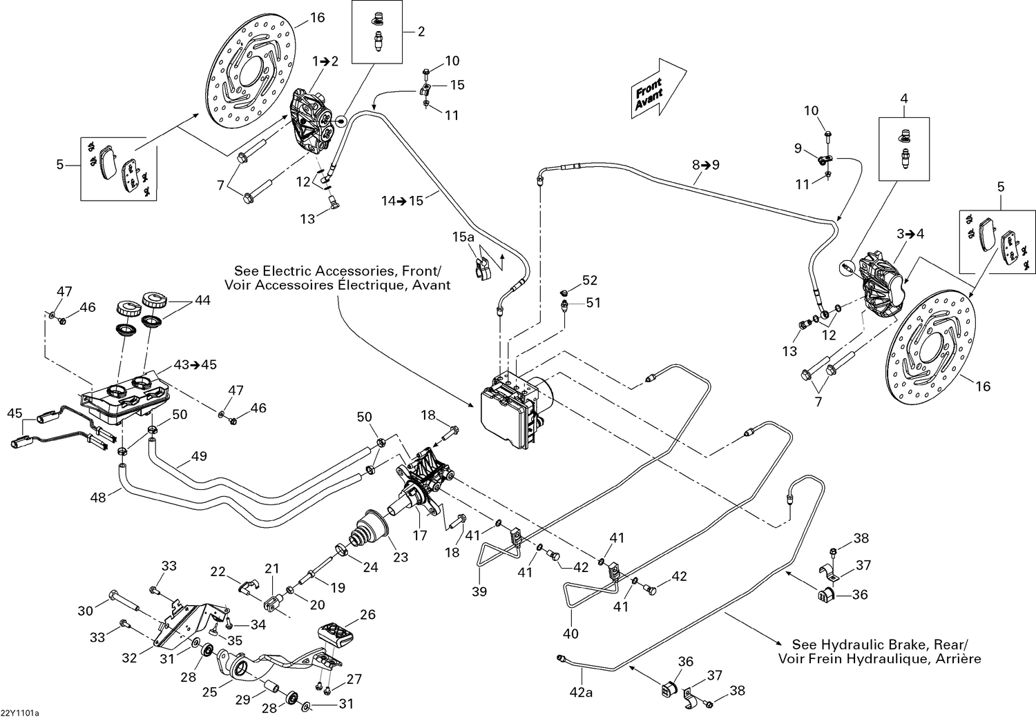 06- Hydraulic Brake, Front
