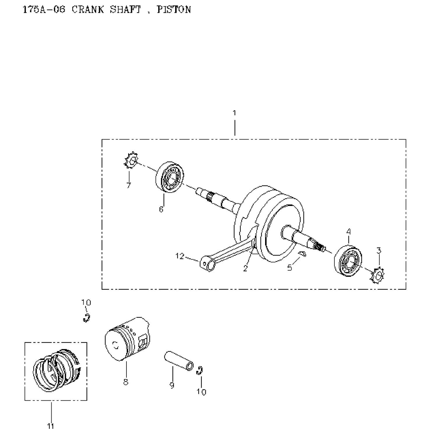 01- Crankshaft And Pistons