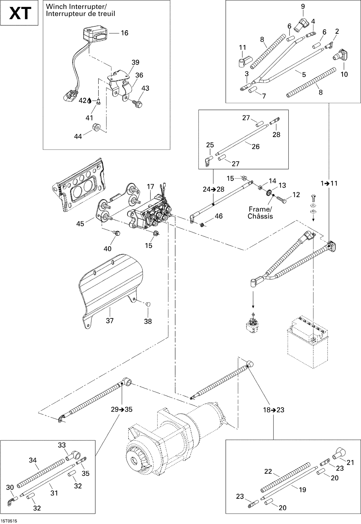 10- Winch, Electrical XT