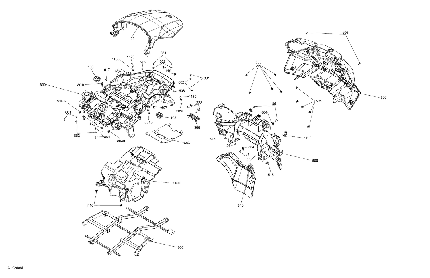 09- Body And Accessories Upper Cargo & Rear Fender