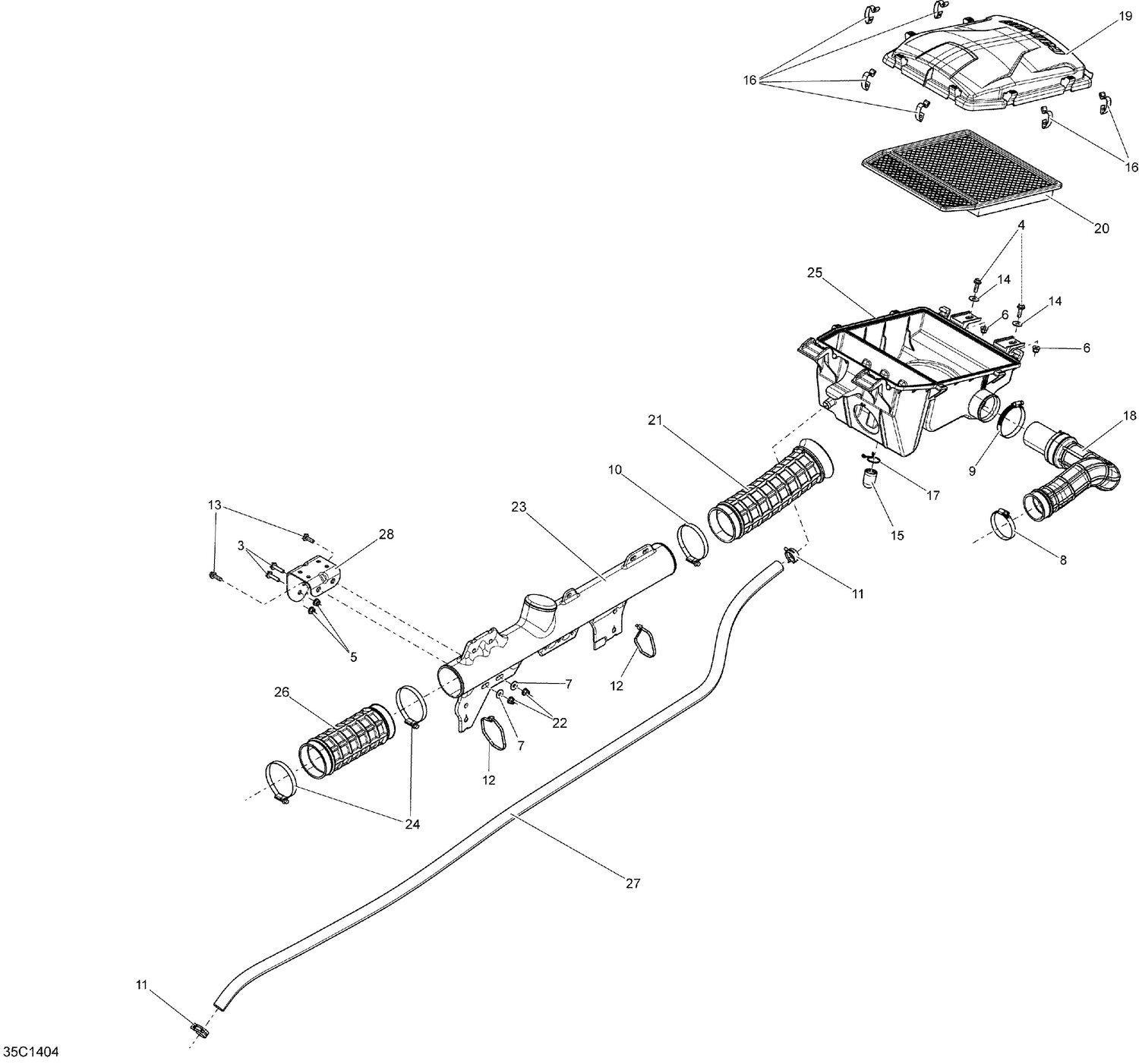 02- Air Intake _35C1404