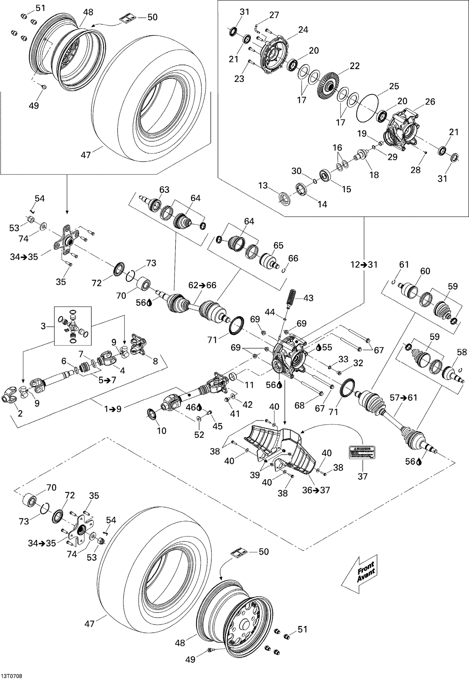 08- Drive System, Rear