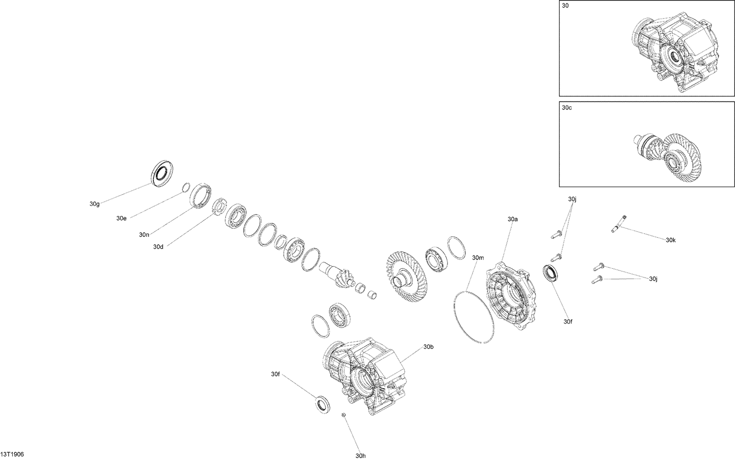 08- Rear Drive - Final Drive Unit