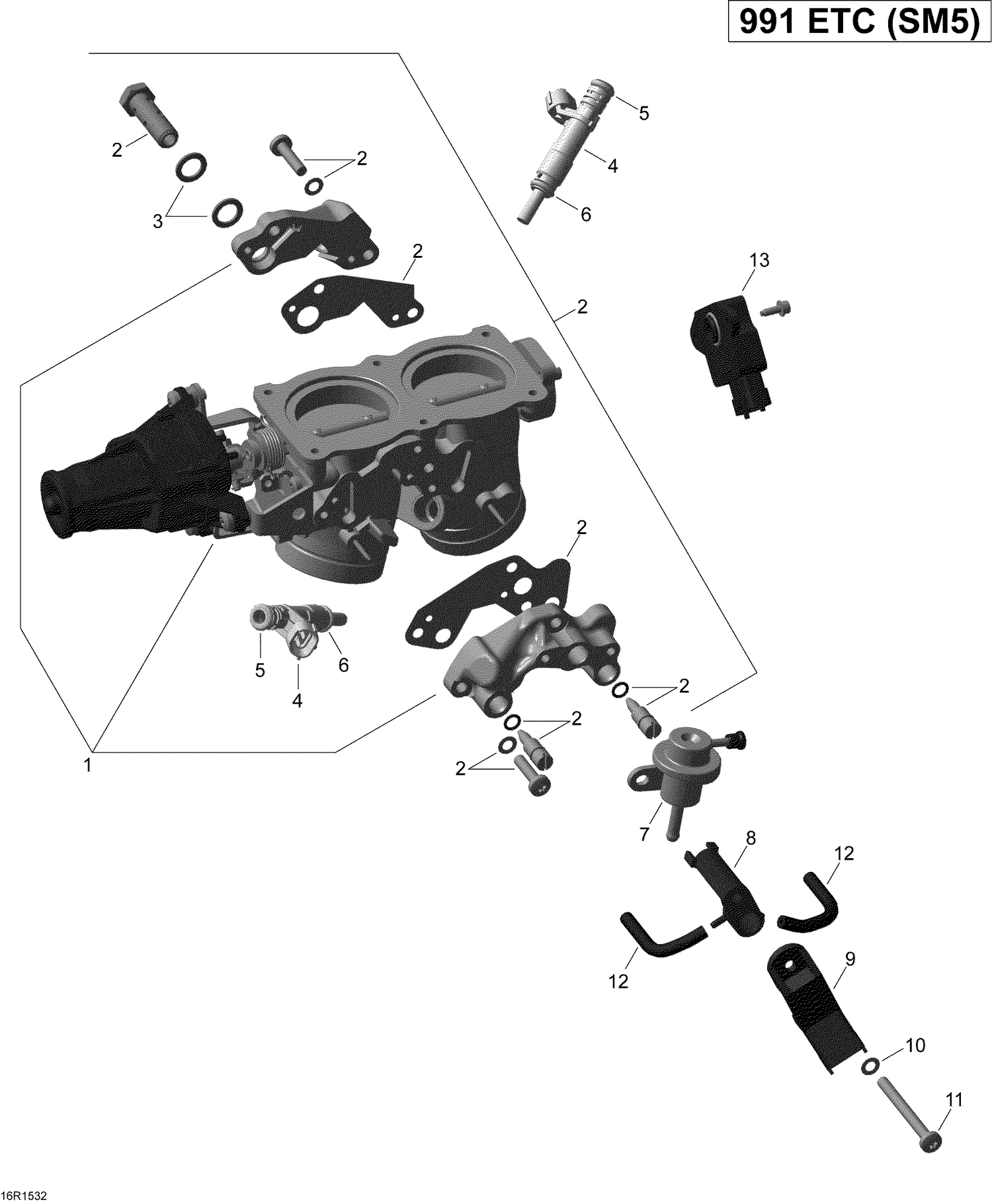 02- Throttle Body _16R1532