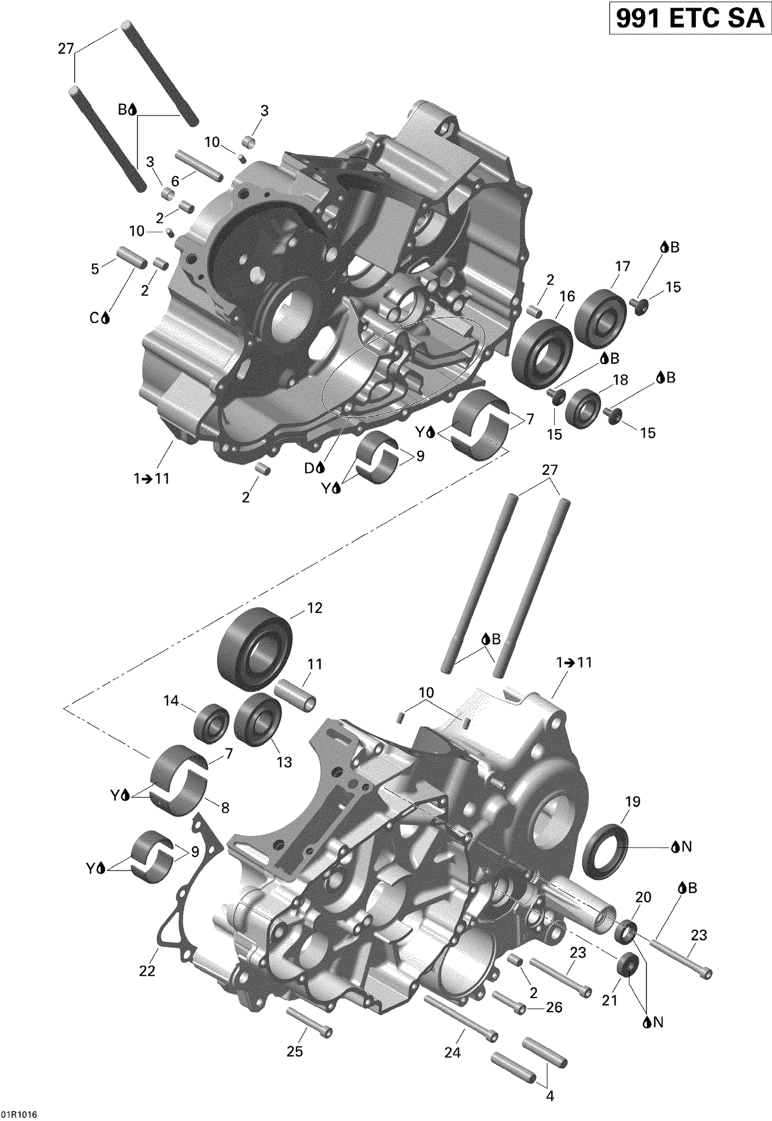01- Crankcase