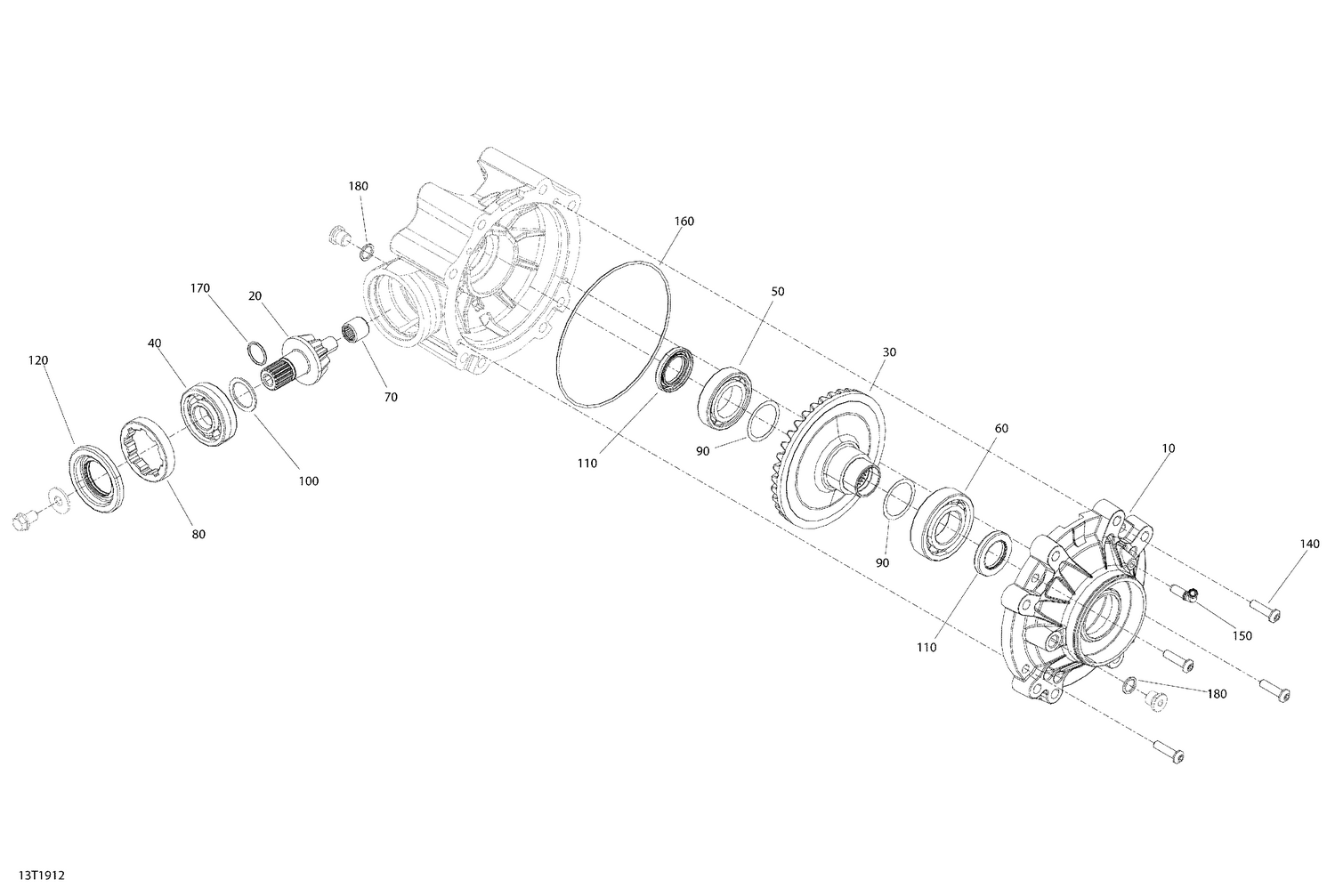 08- Rear Drive - Final Drive Unit
