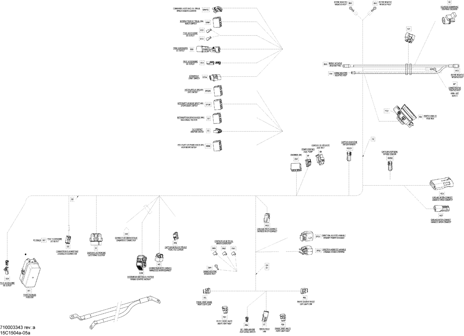10- Electrical Harness Main Harness_15C1505a