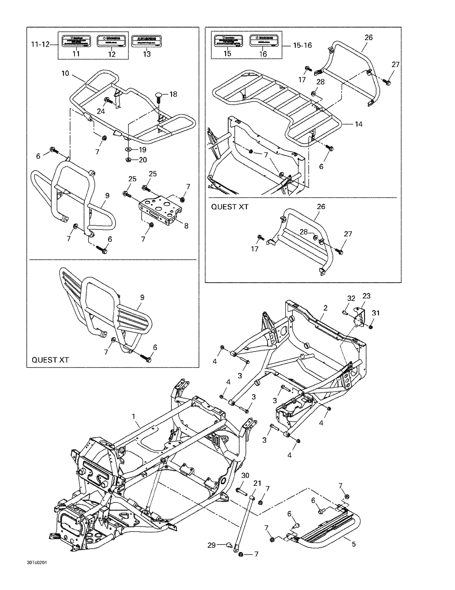 09- Frame And Luggage Racks