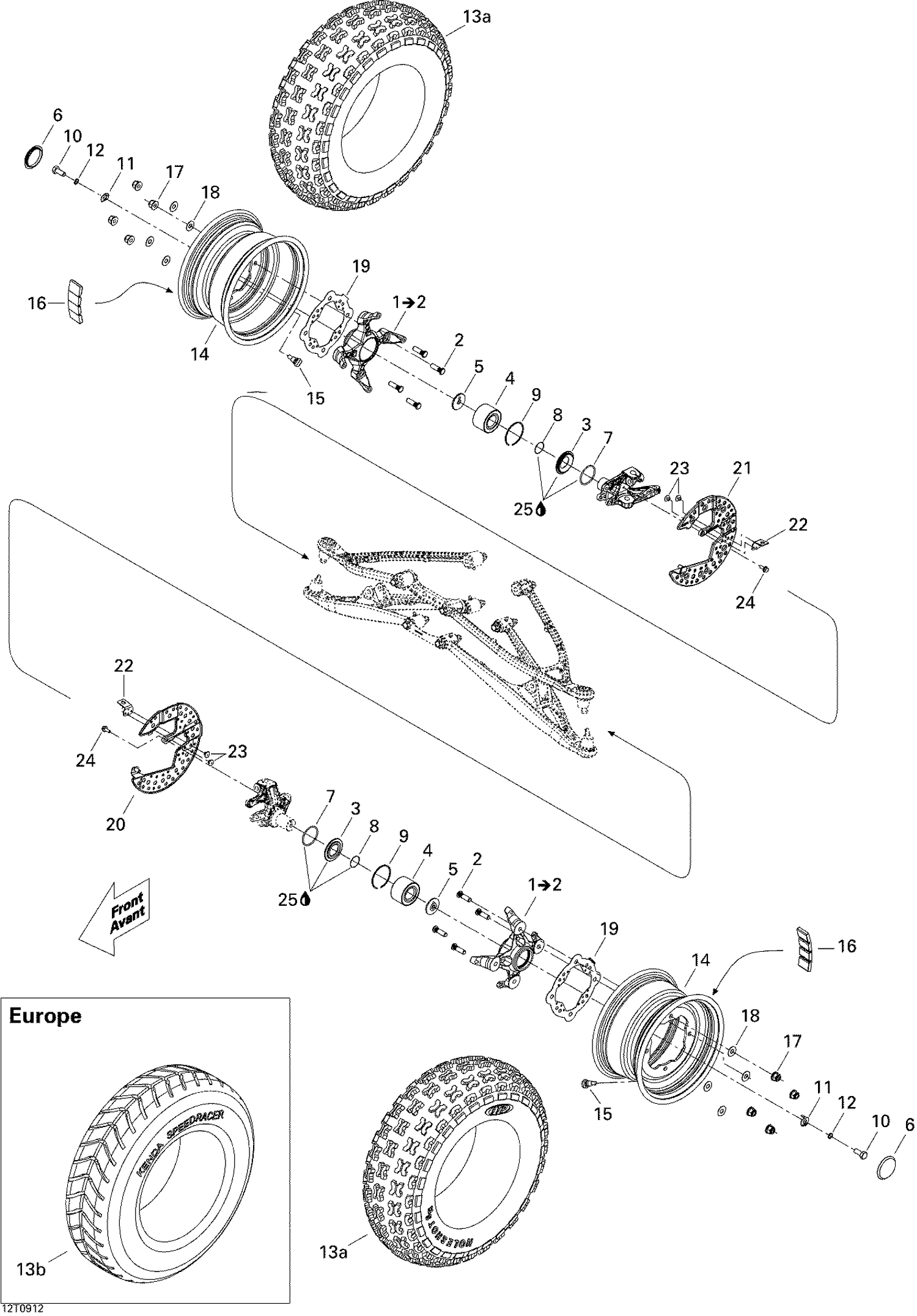 07- Drive System, Front