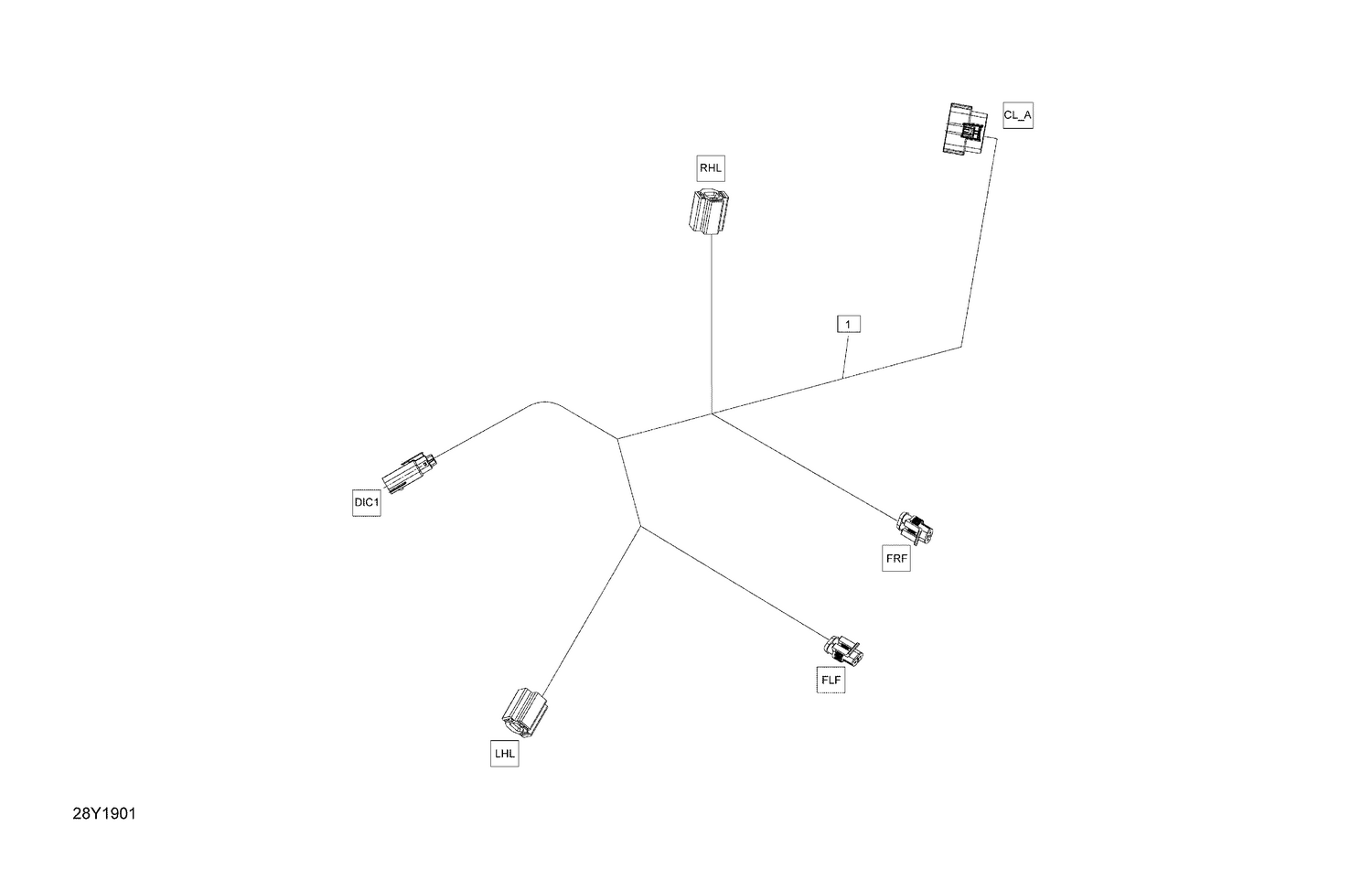 10- Electrical Harness Consol 710005454