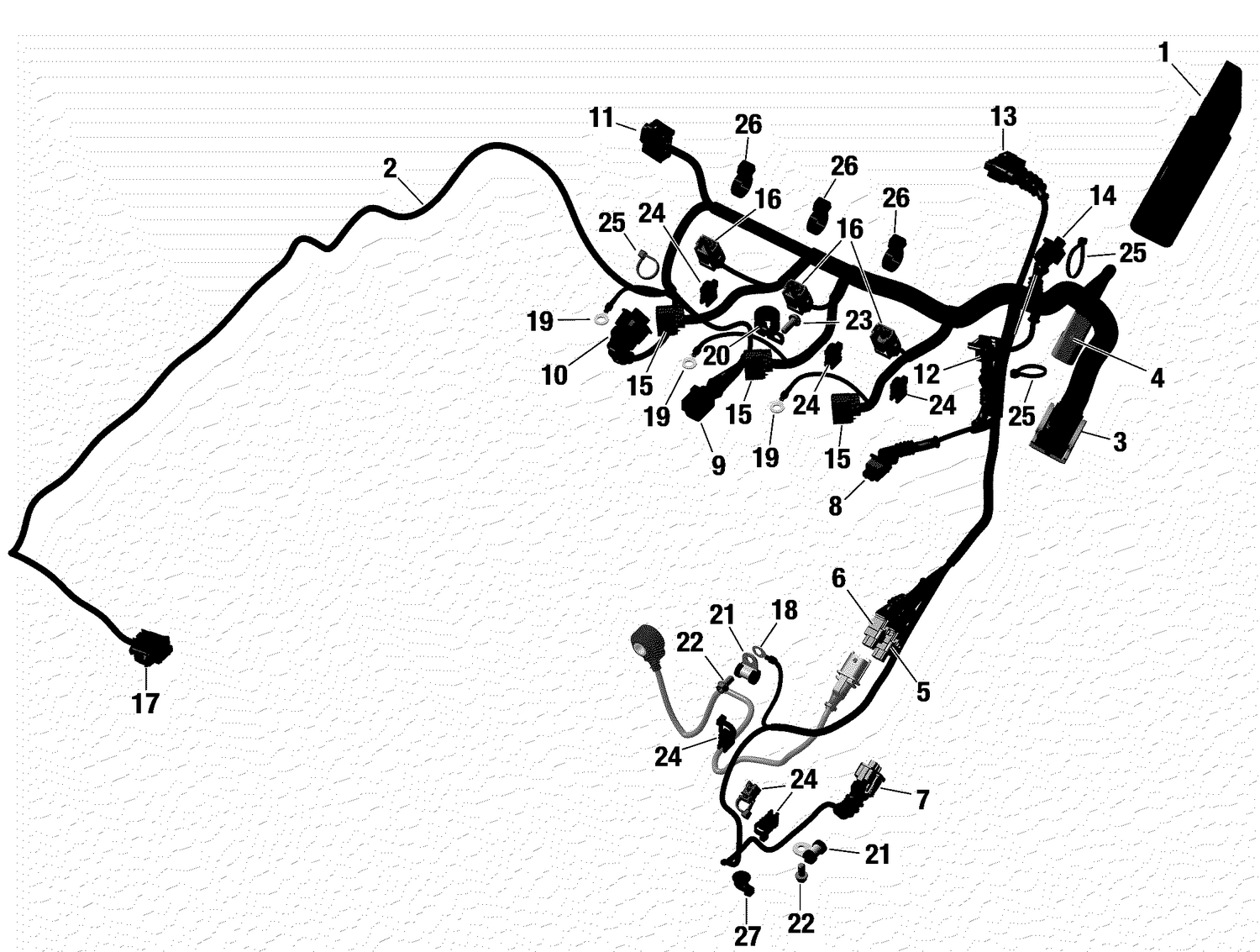 10- Engine Harness And Electronic Module