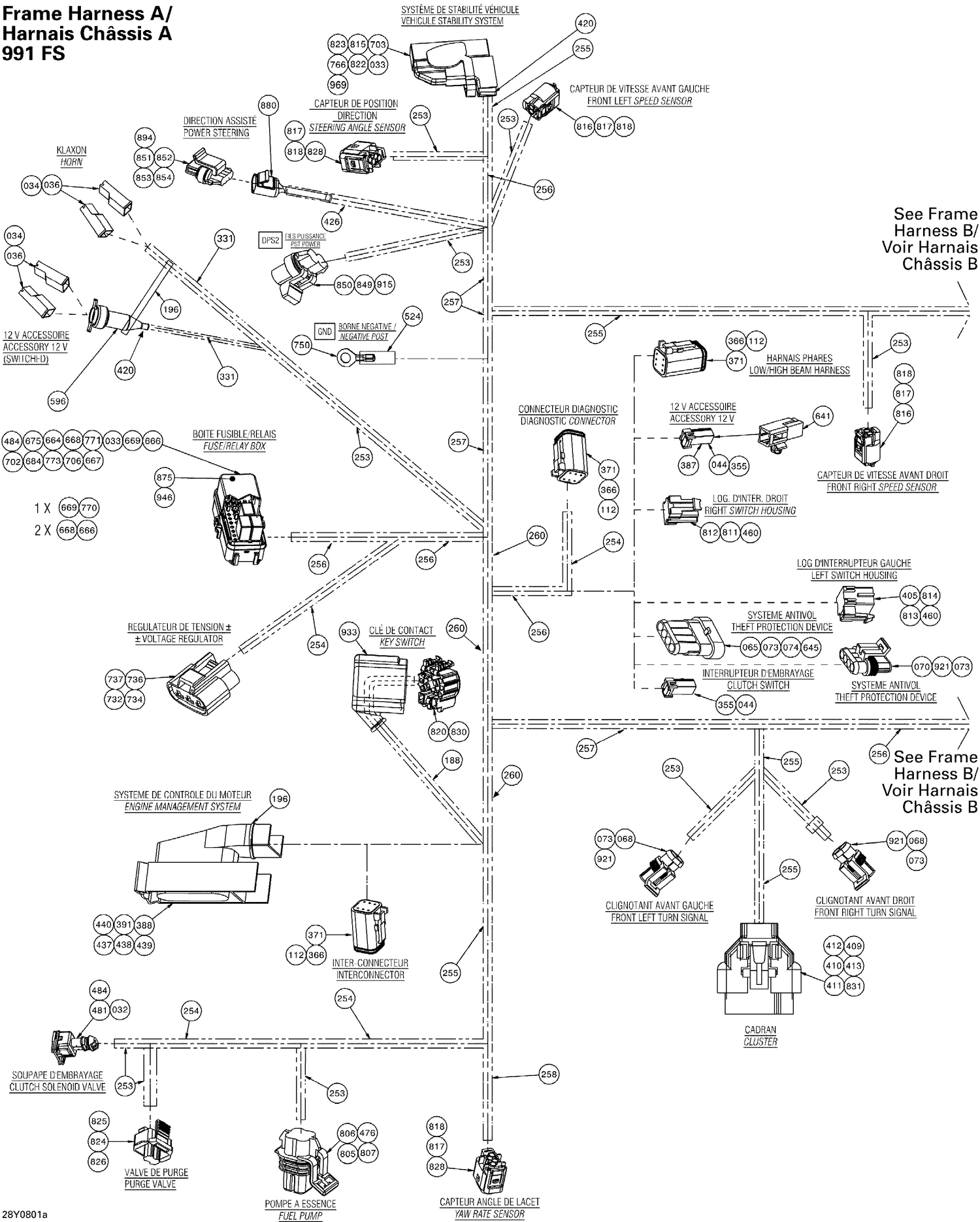 10- Frame Harness A 991 FS