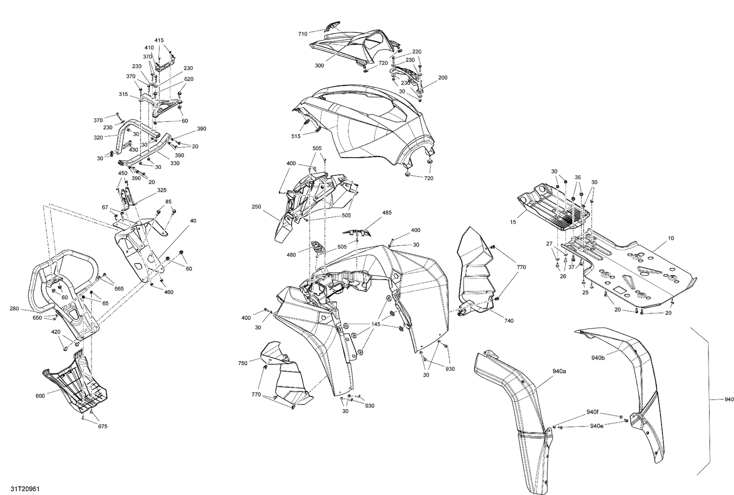 09- Body - Front Section - Black