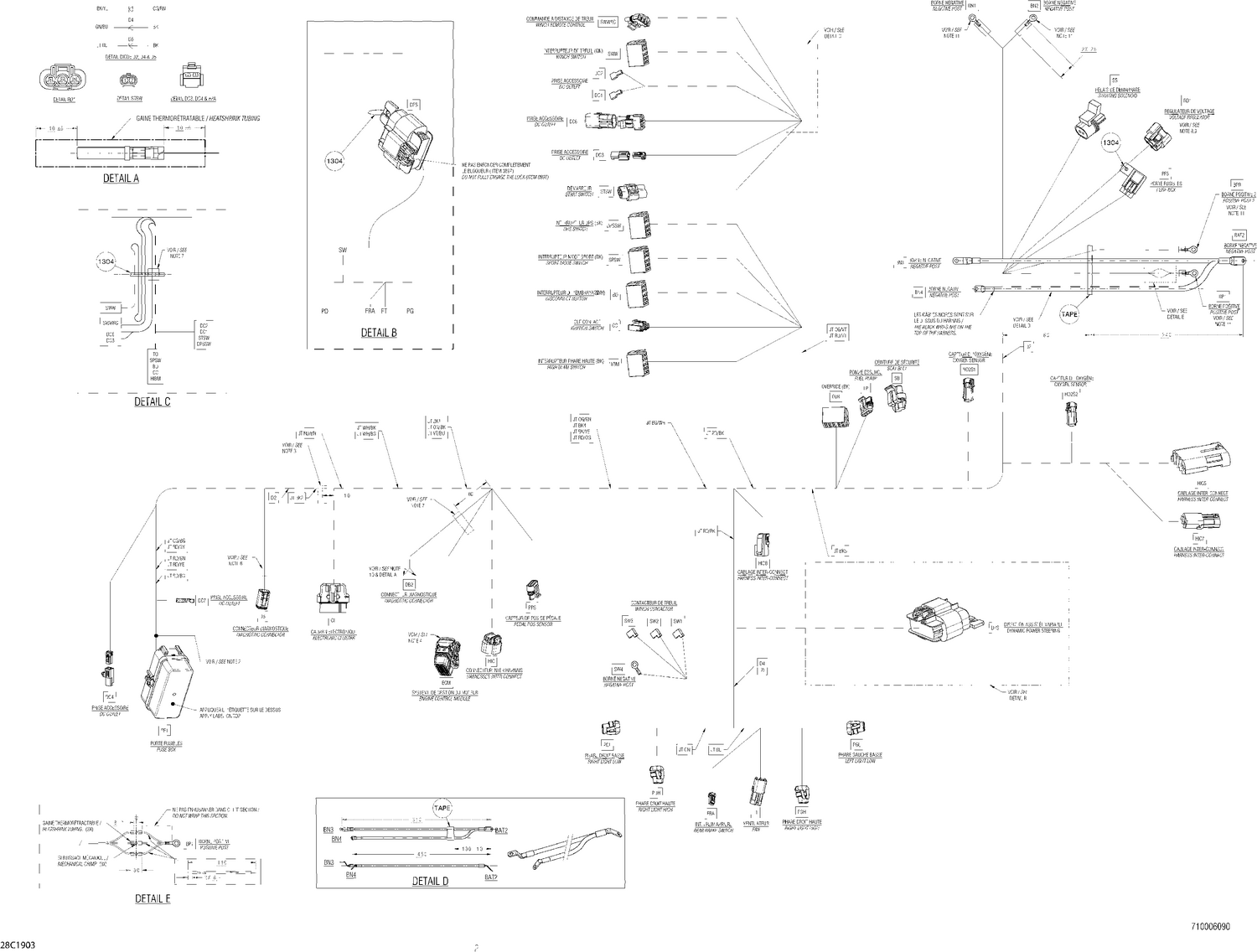 10- Main Harness 710006090 Commander MAX