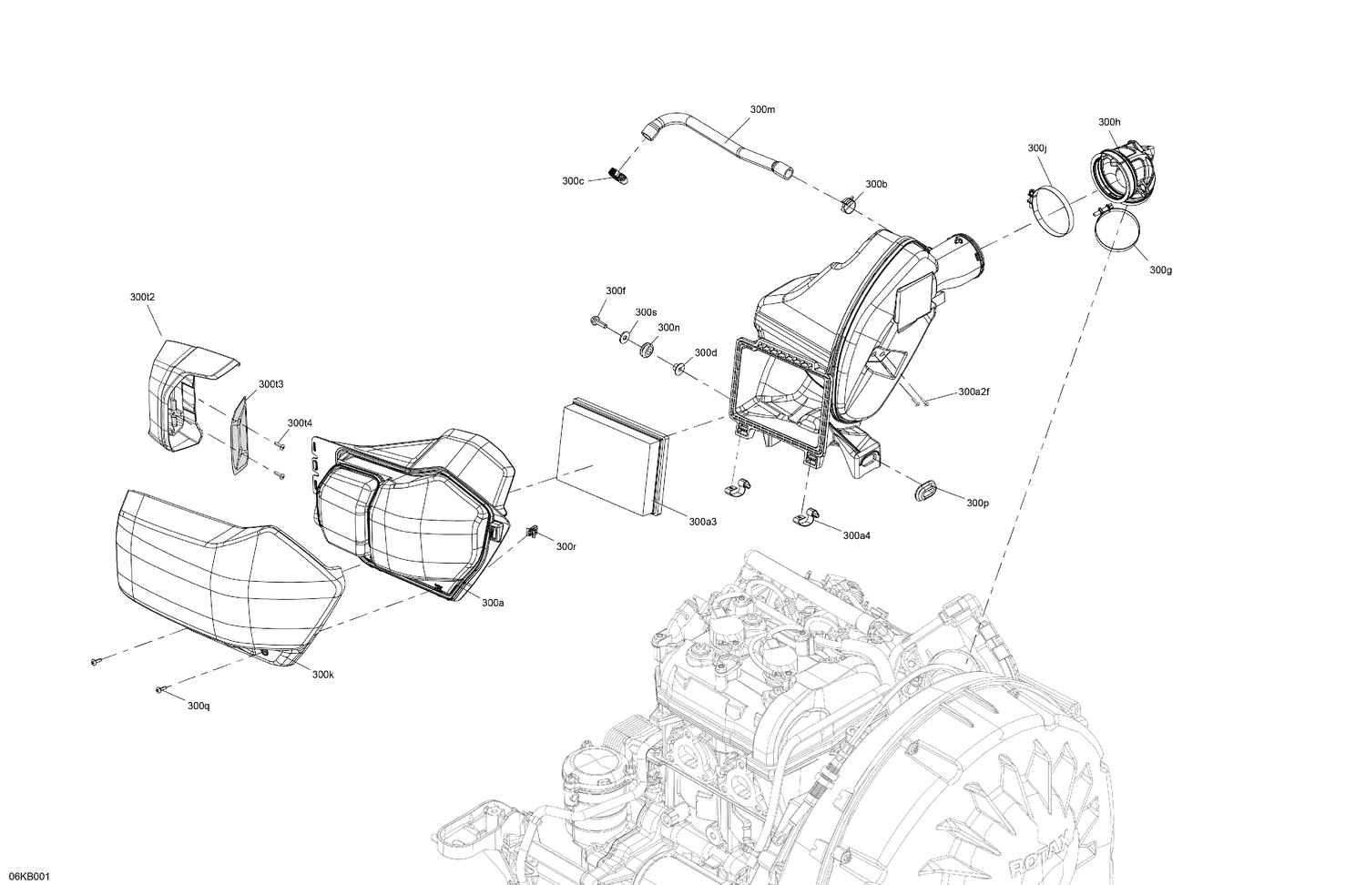 02- Engine - LH Air Intake