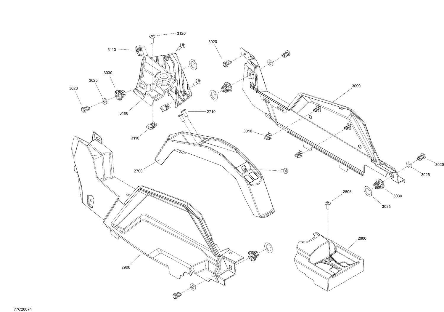 09- Cab Interior - Console
