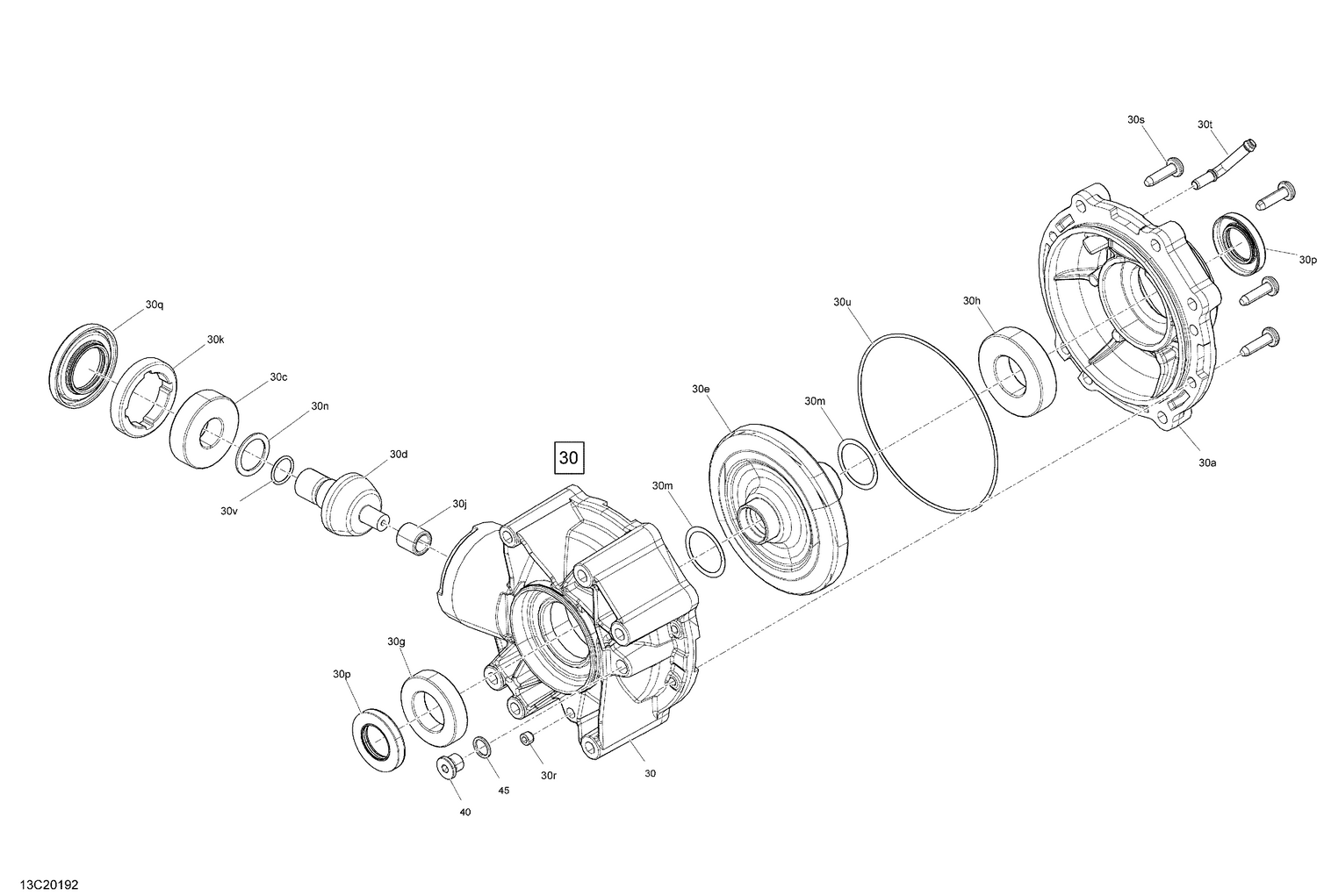 08- Rear Drive - Differential Parts