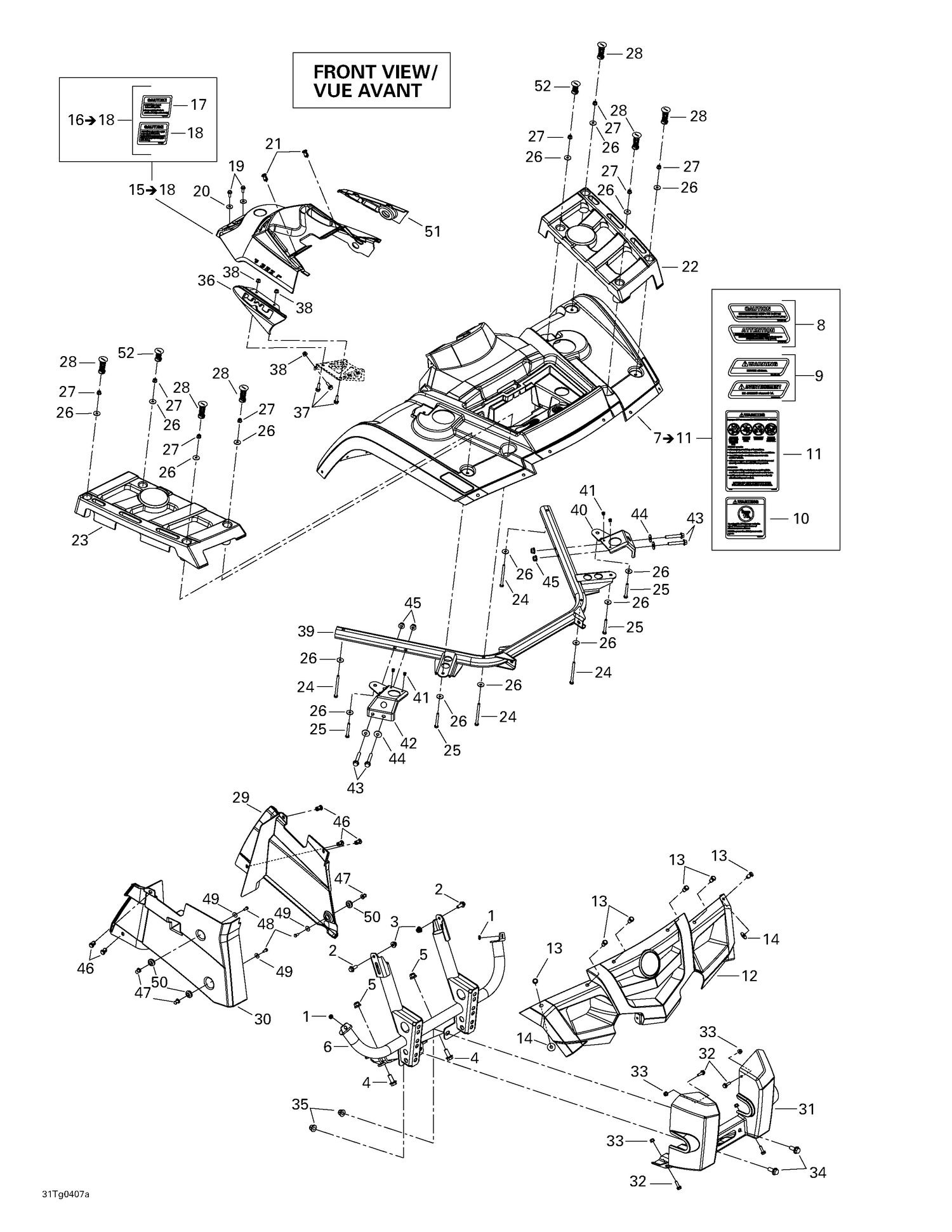 09- Body And Accessories, Front View