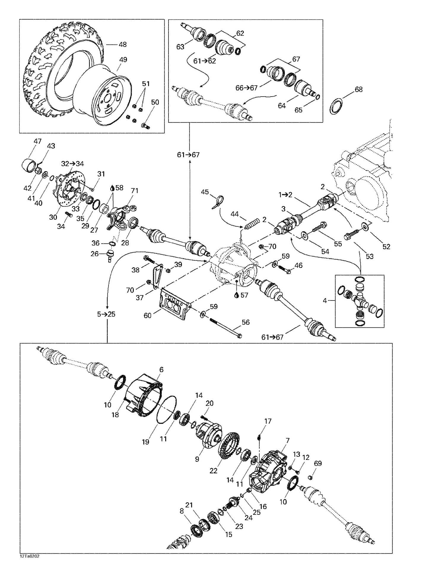 05- Drive System, Front