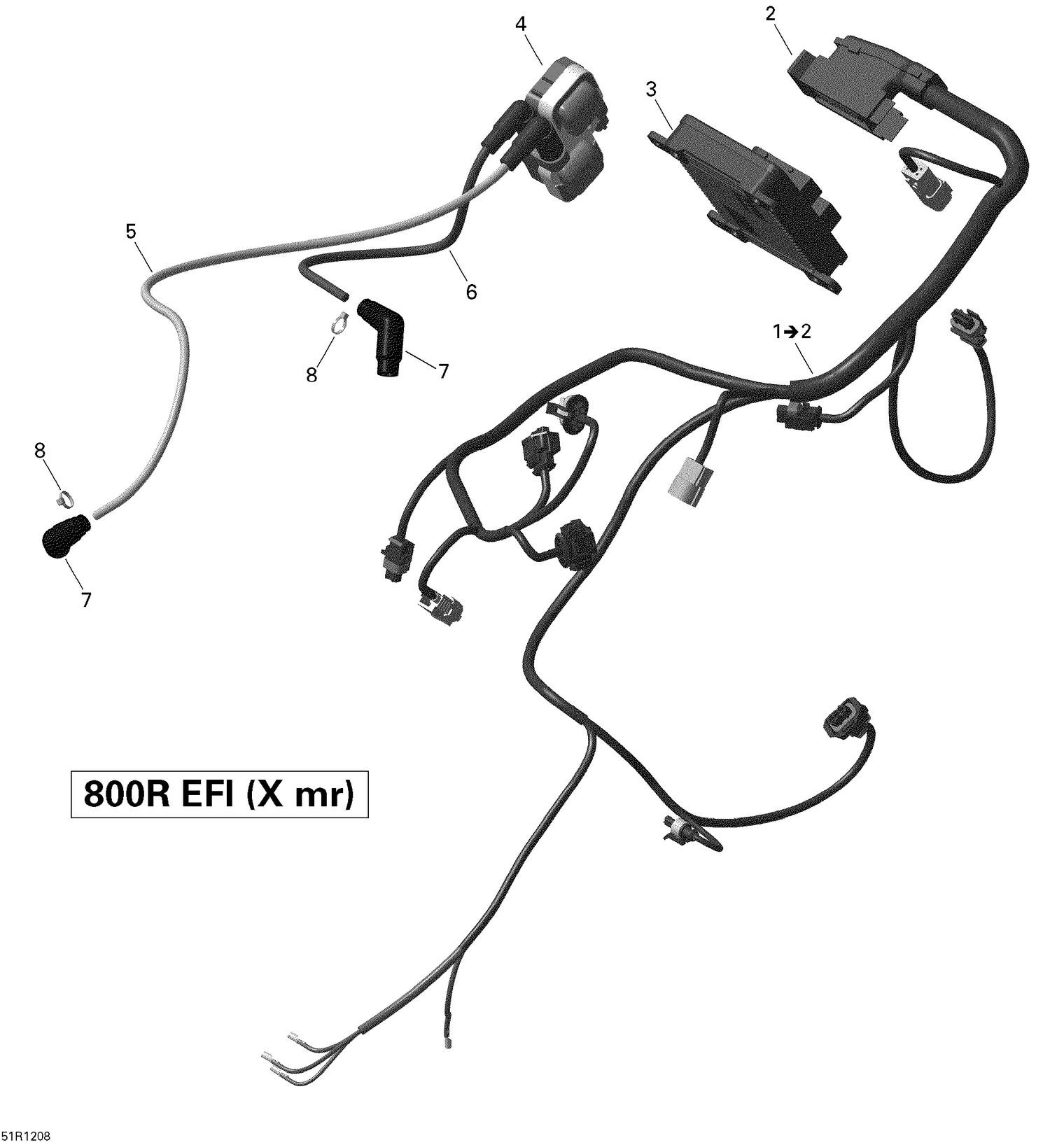 10- Engine Harness And Electronic Module
