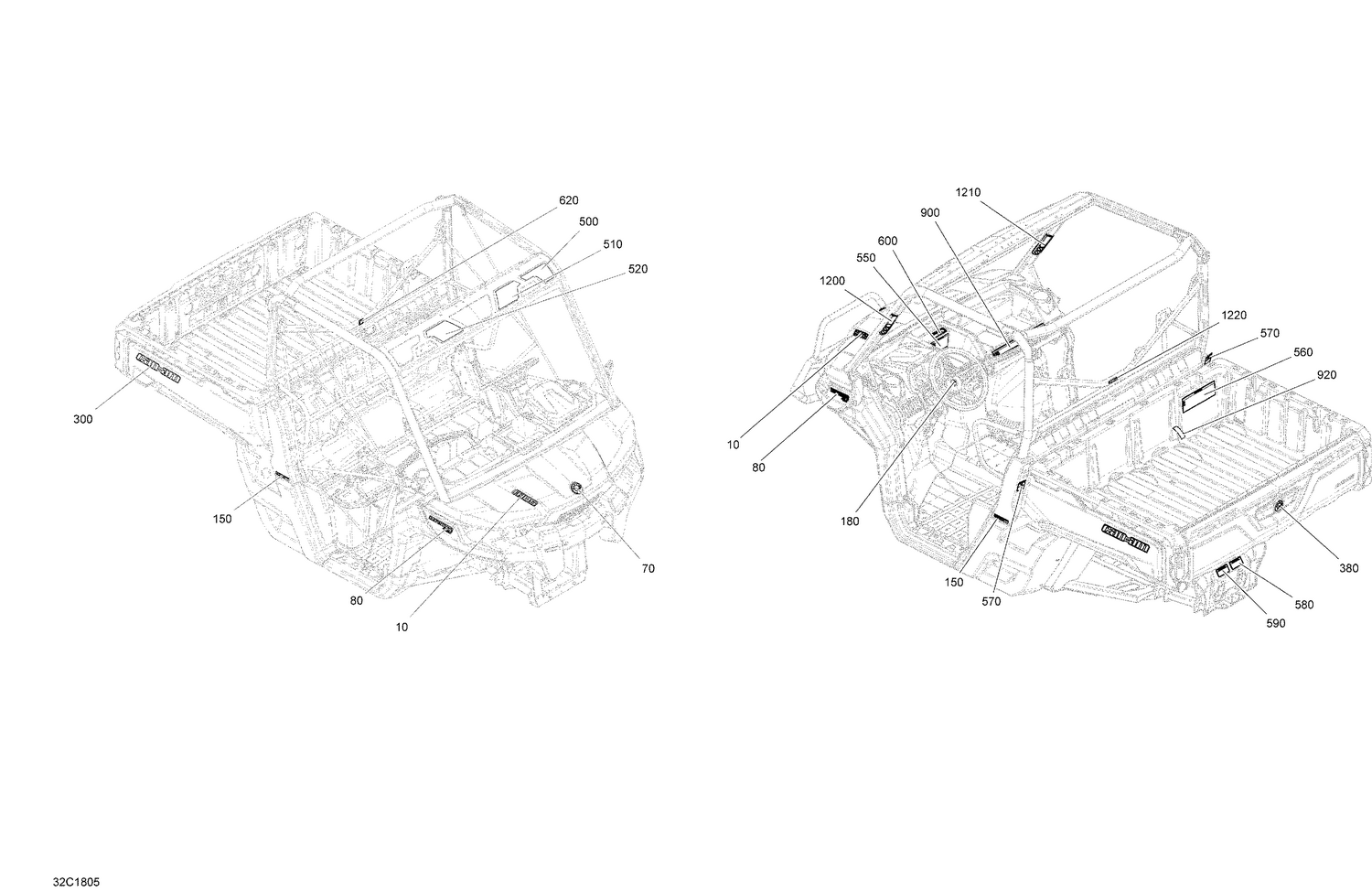 09- Decals Defender Non MAX HD8 Package STD