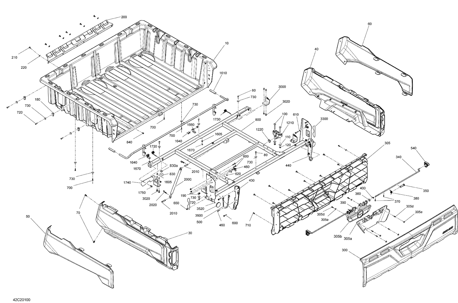 09- Rear Cargo Box - XT