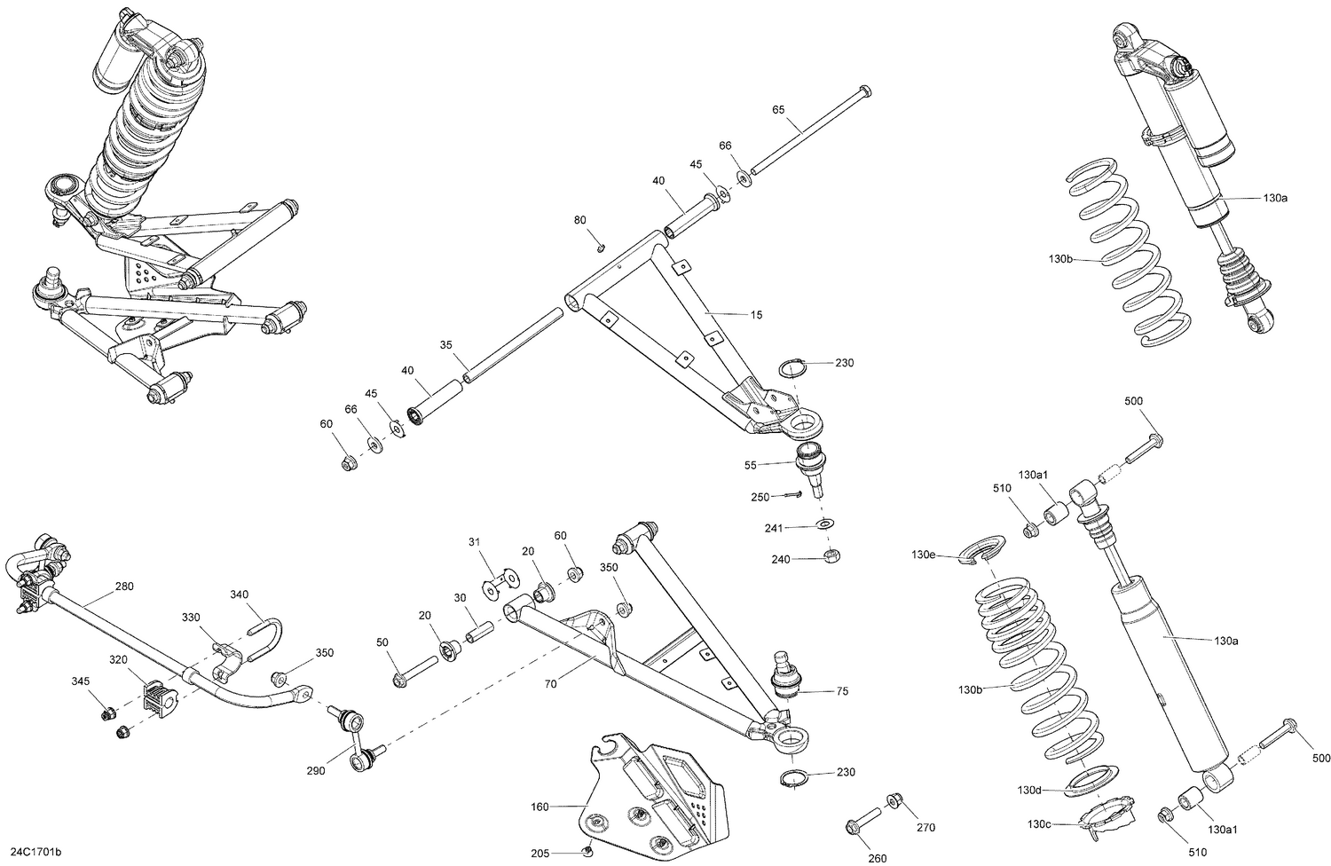 07- Front Suspension - Except Package LTD