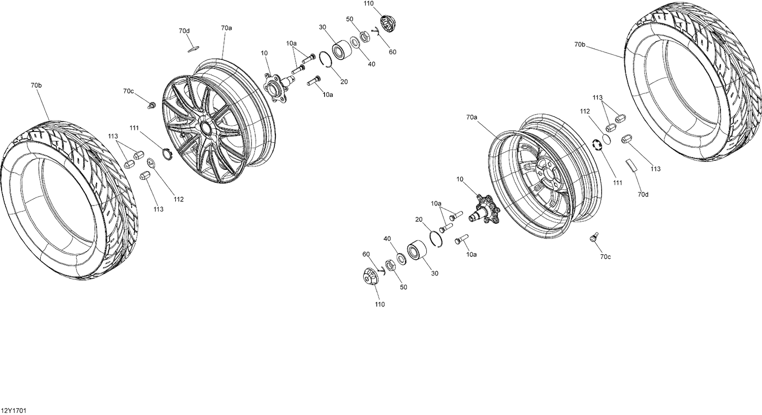 07- Drive System, Front - All Models