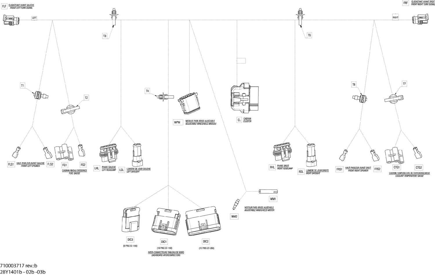 10- Electrical Harness Console_28Y1401b