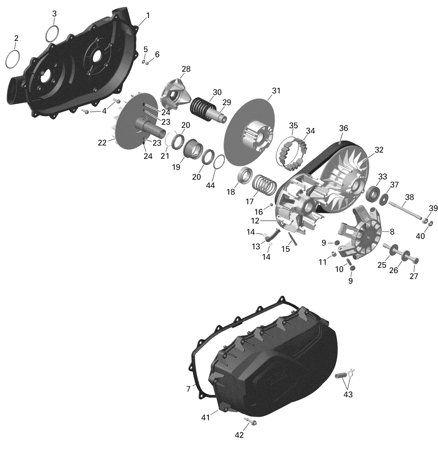 01- ROTAX - Transmission - B