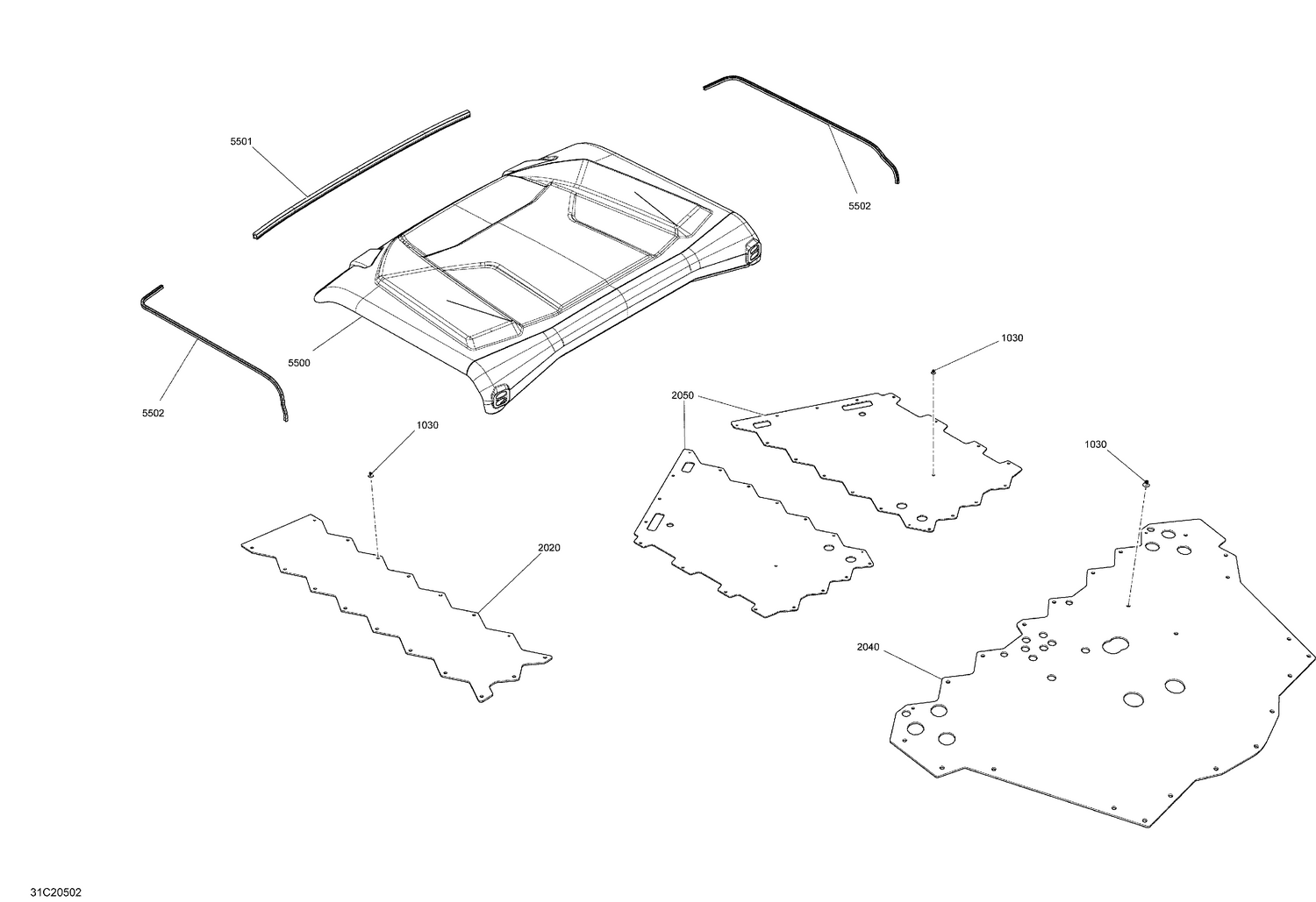 09- Body - Skid Plate - CAB