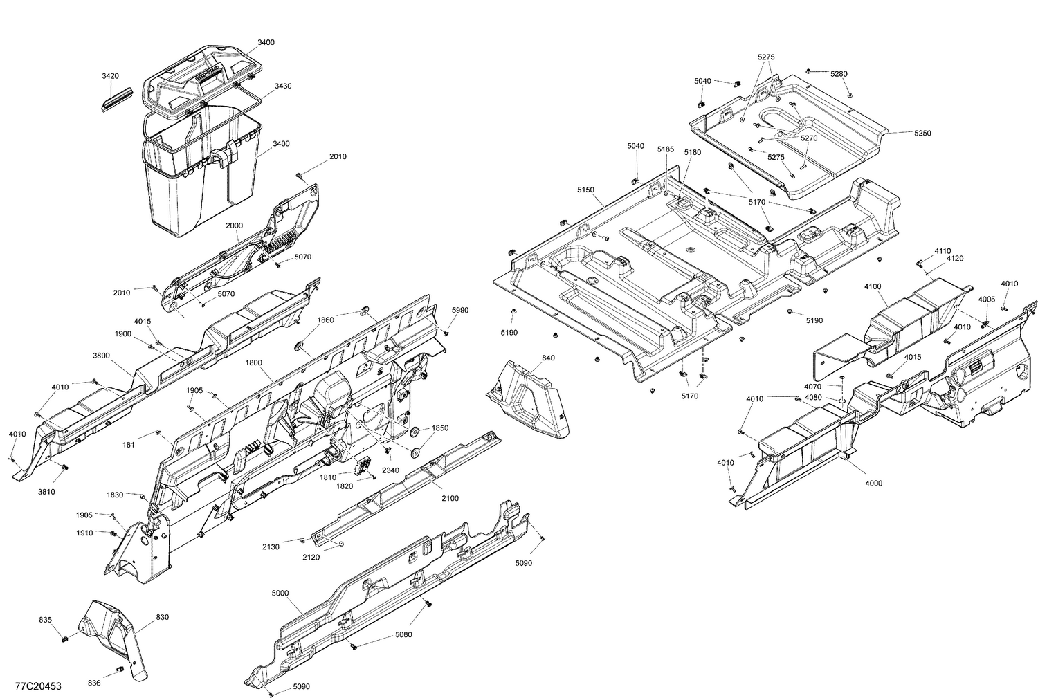 09- Cab Interior -  Rear Wall And Box