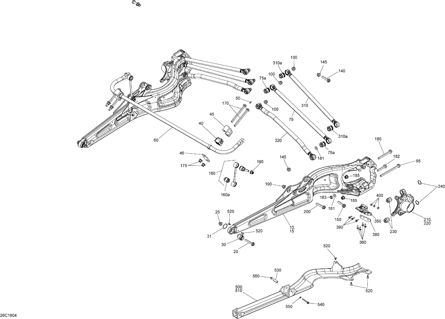 08- Rear Suspension - Package STD